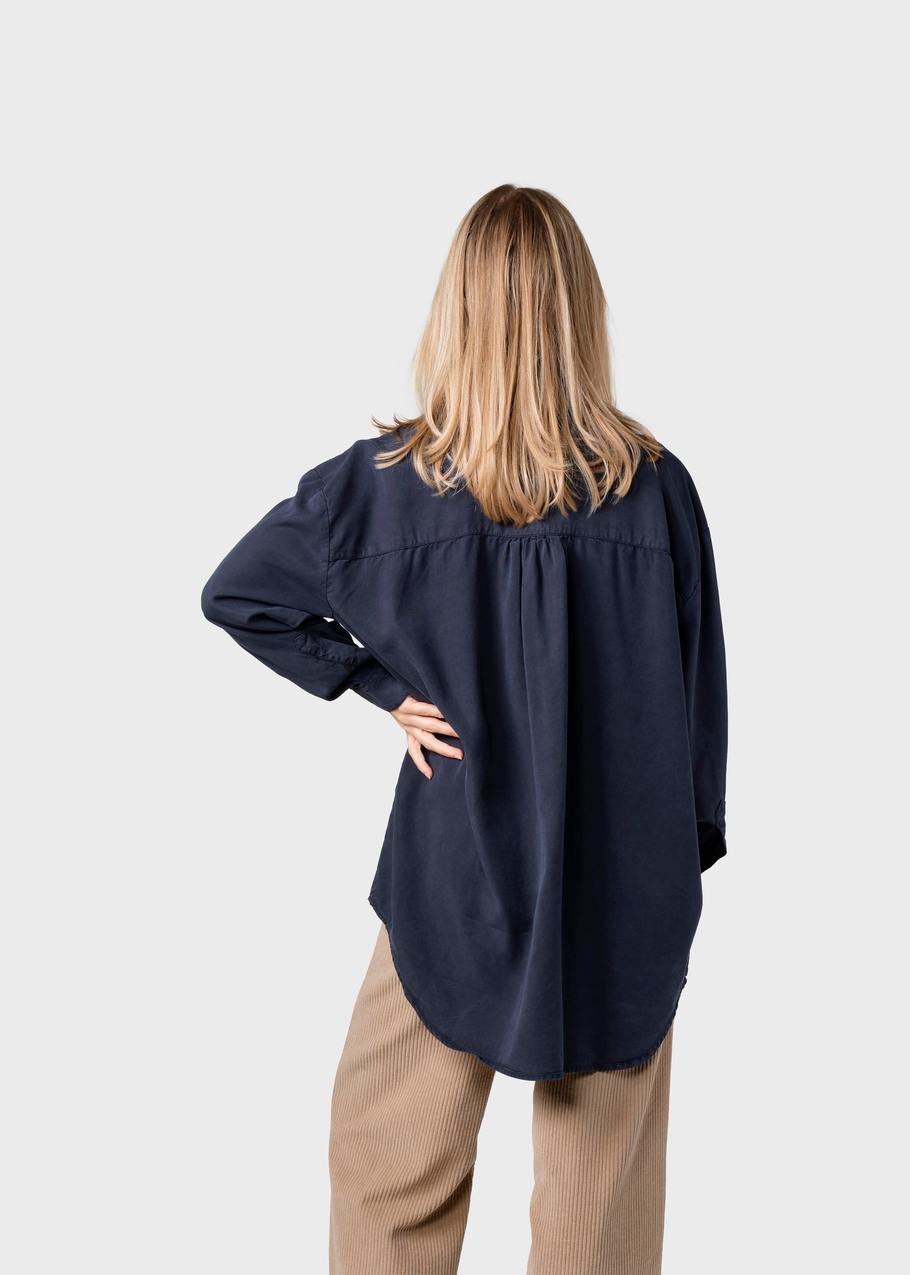 Ofelia Lyocell Shirt - Navy