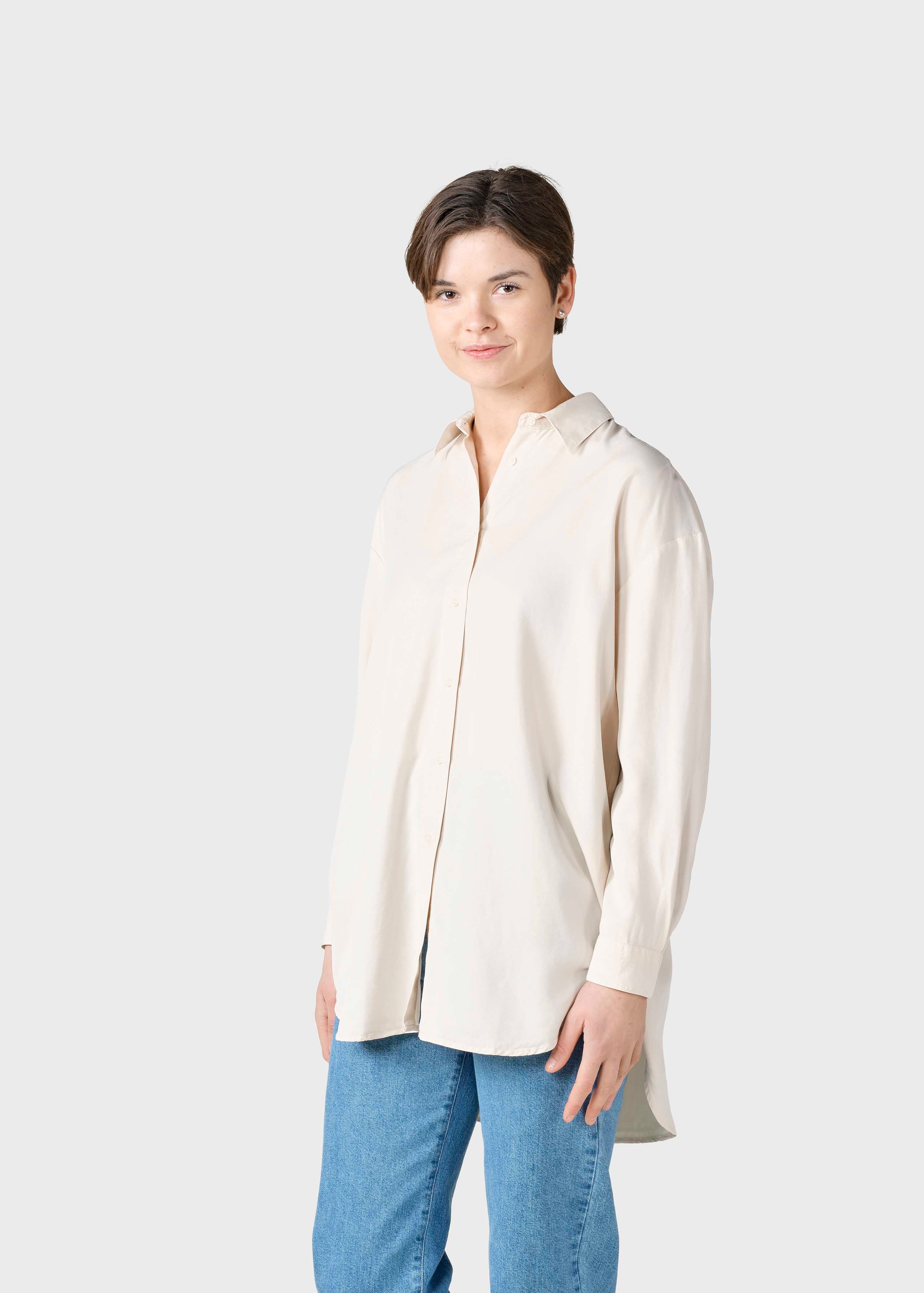 Ofelia Lyocell Shirt - Pastel Sand