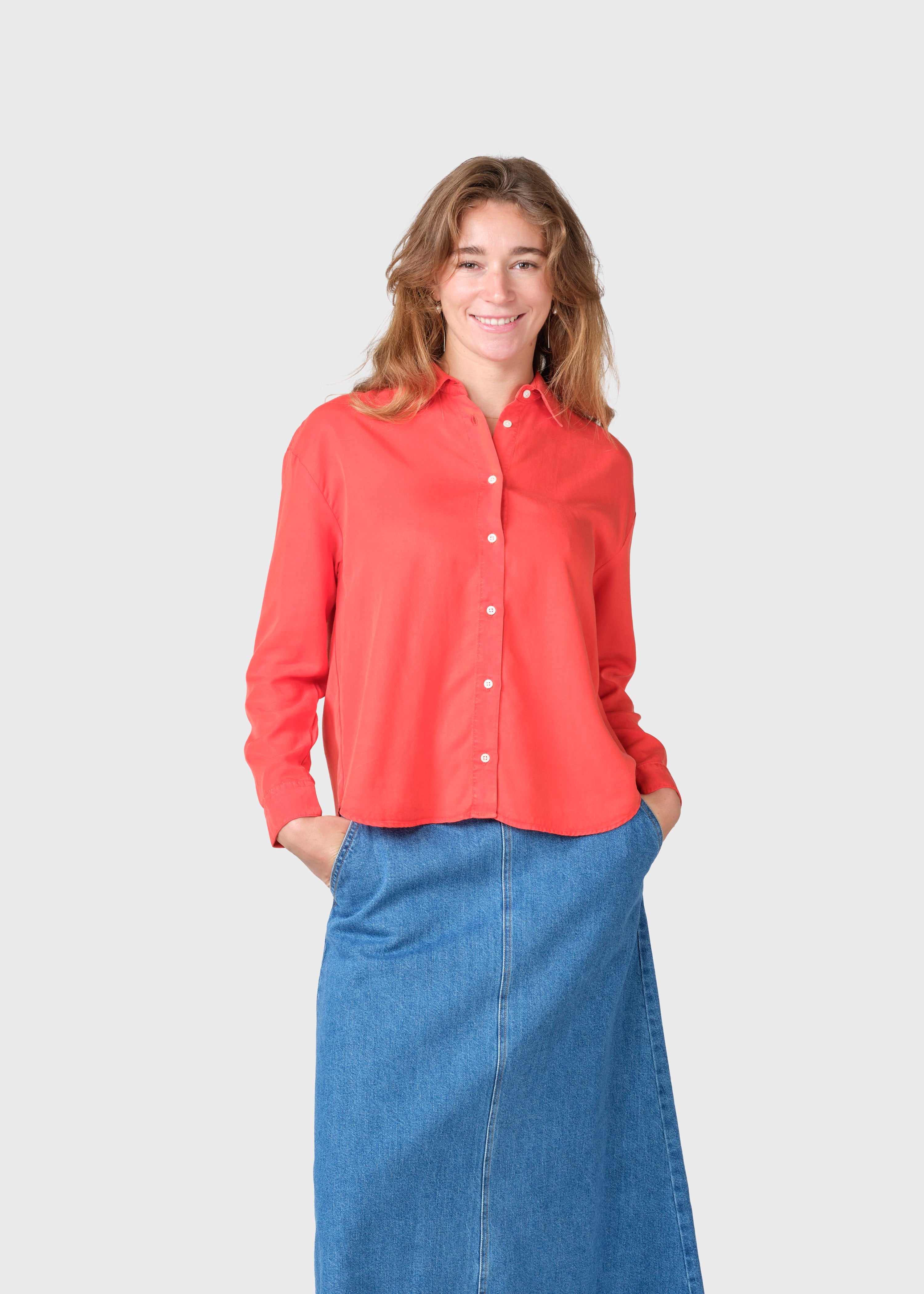 Ofelia Short Shirt - Red