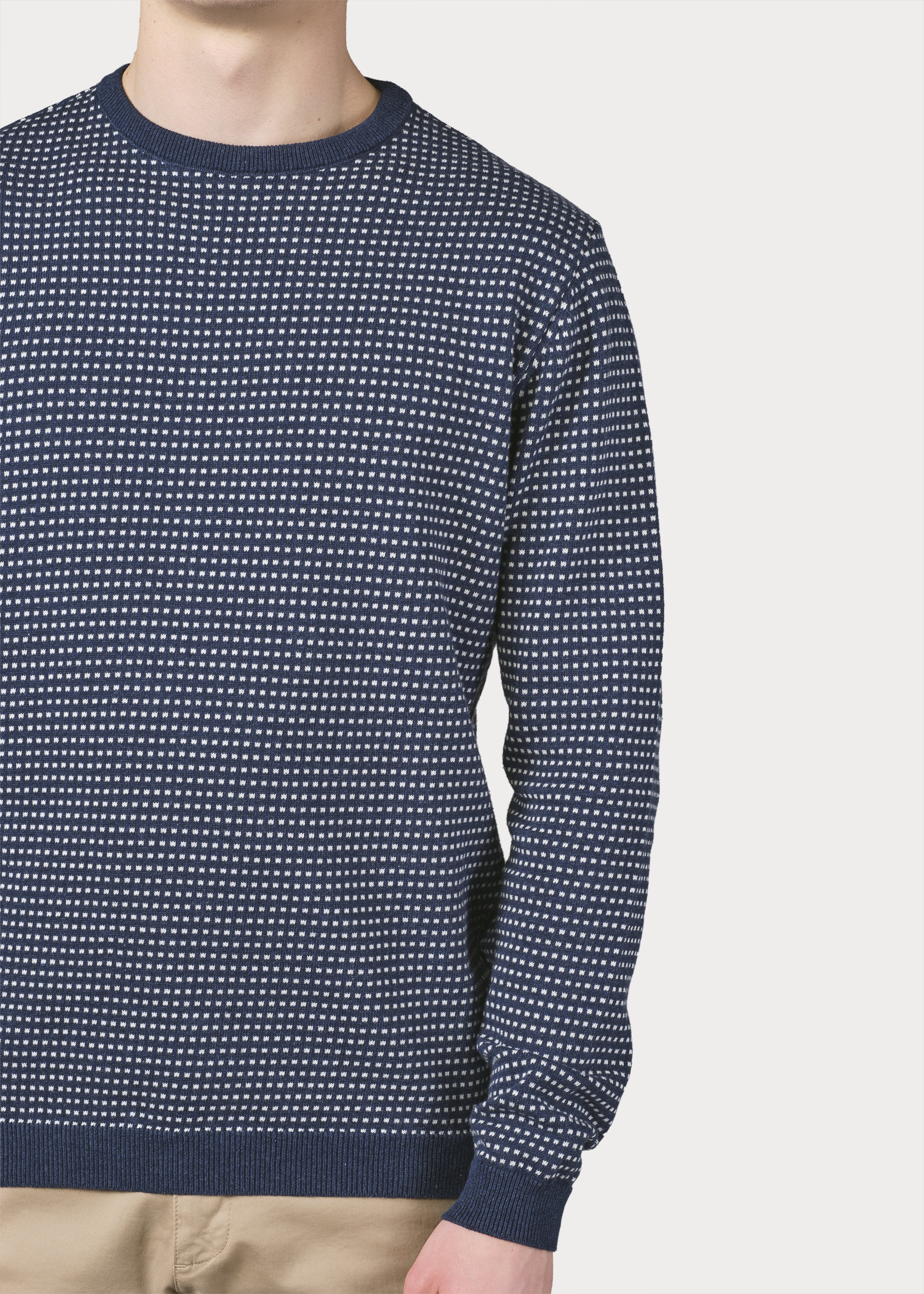 Otto Knit - Ocean/cream