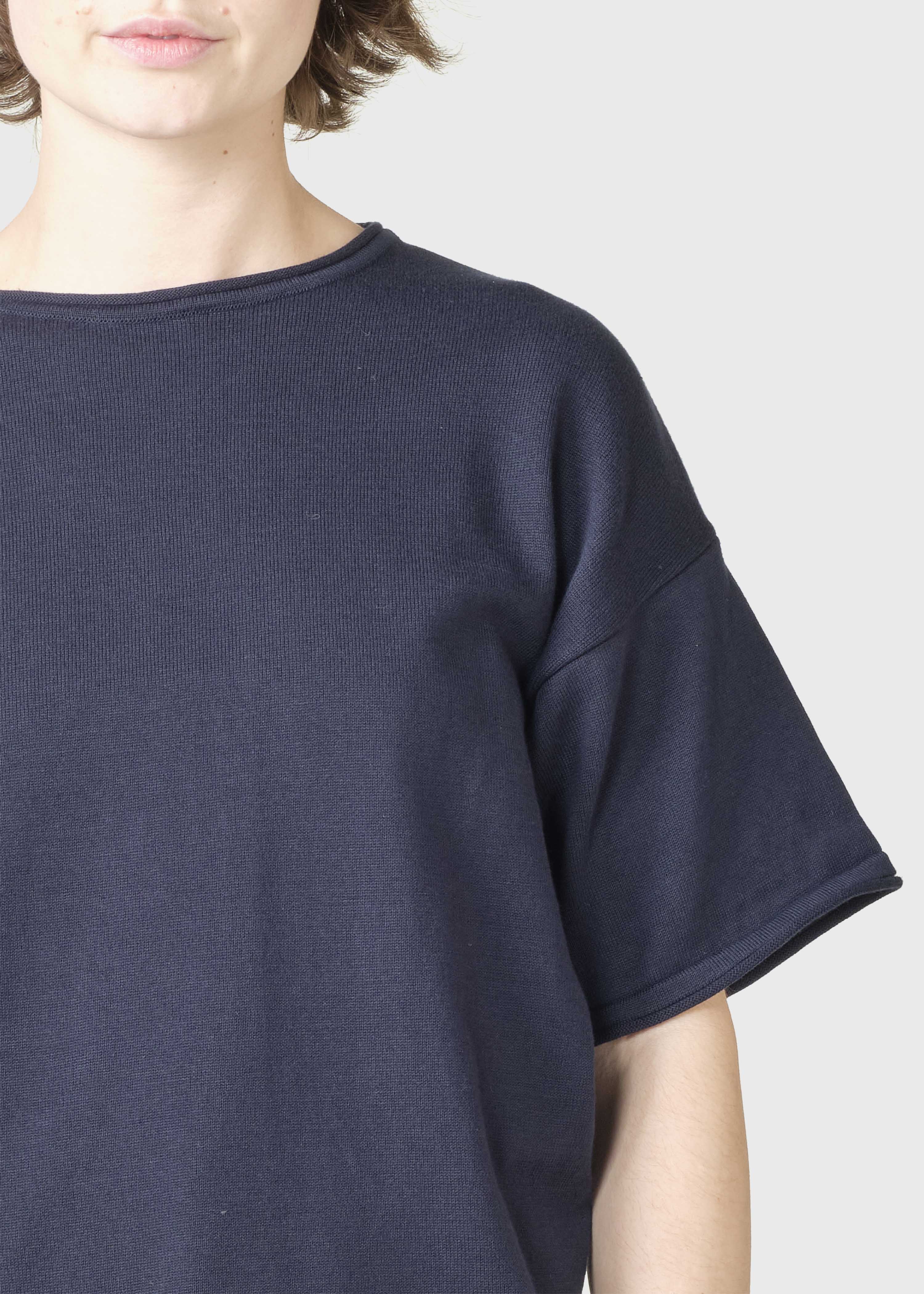 Patricia S/s Knit - Navy
