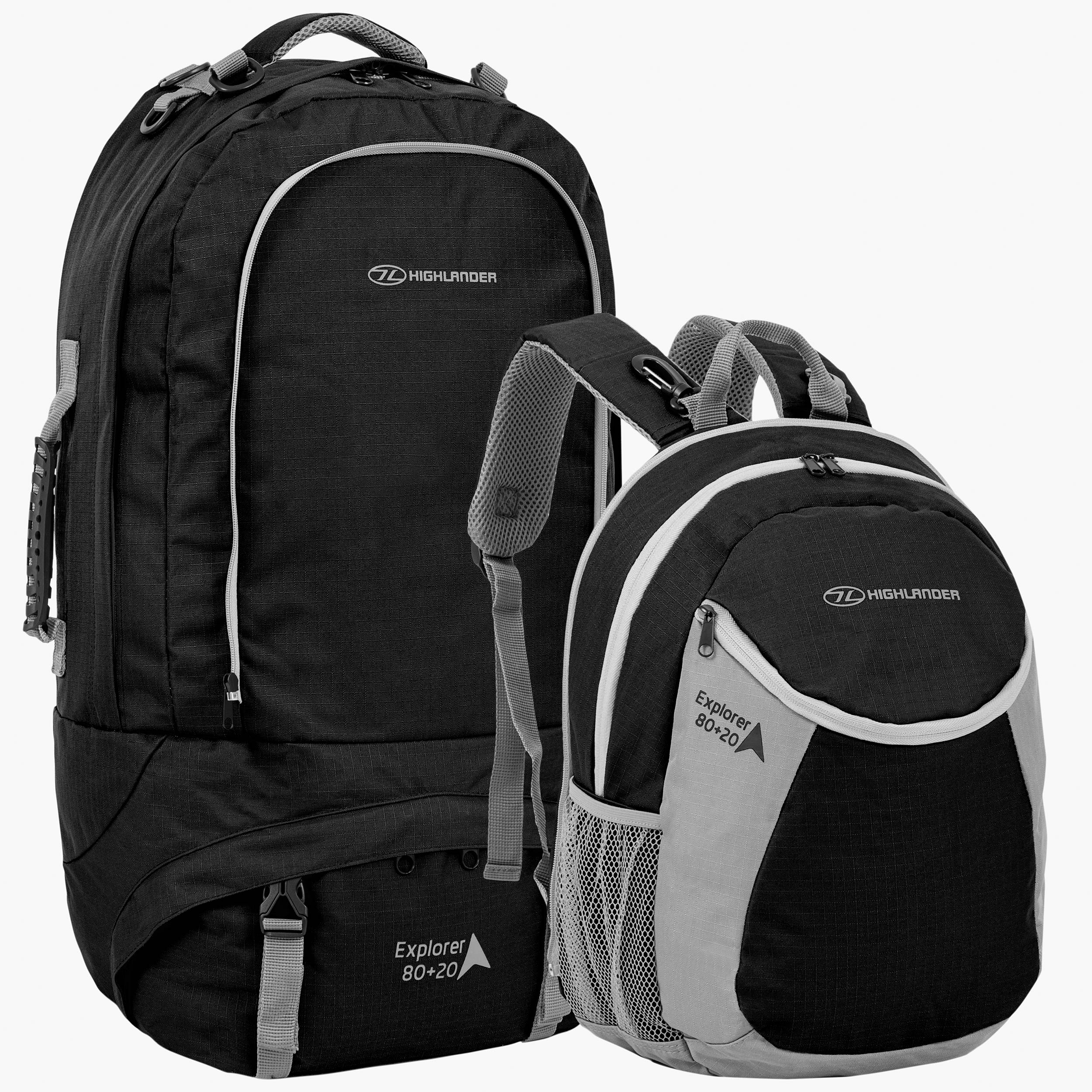 Highlander - X-PLORER Backpack, 80+20L