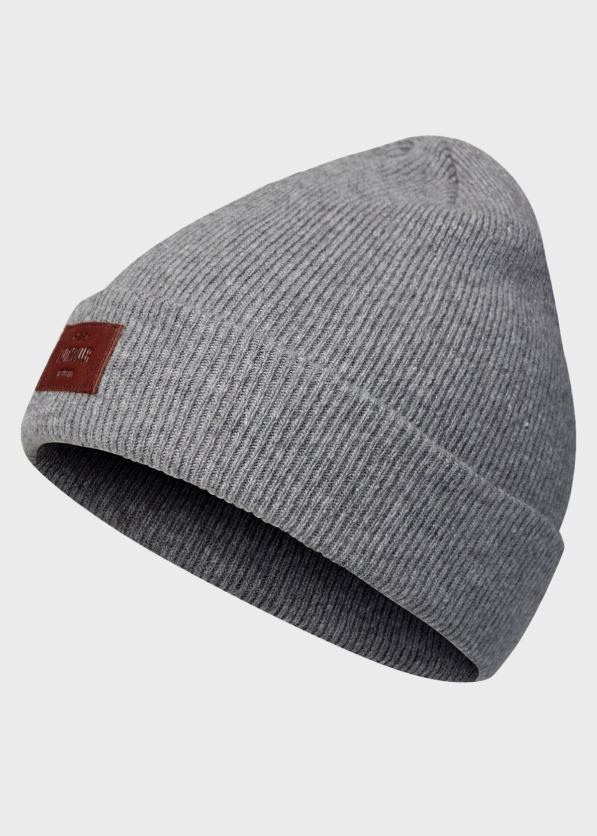 Rib Beanie - Light Grey