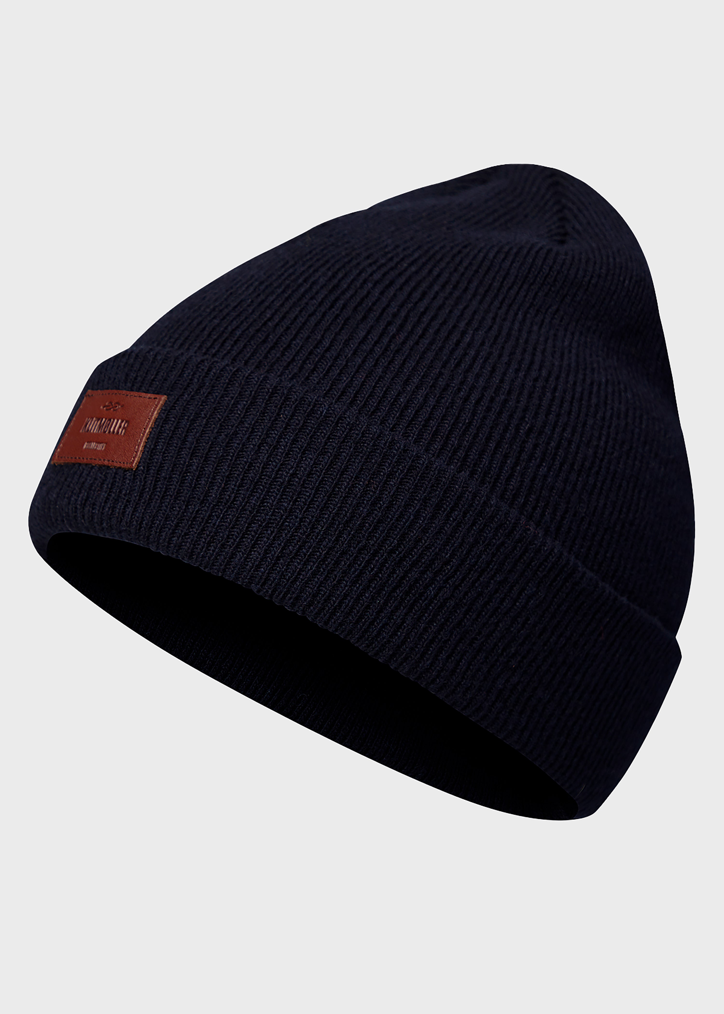 Rib Beanie - Navy