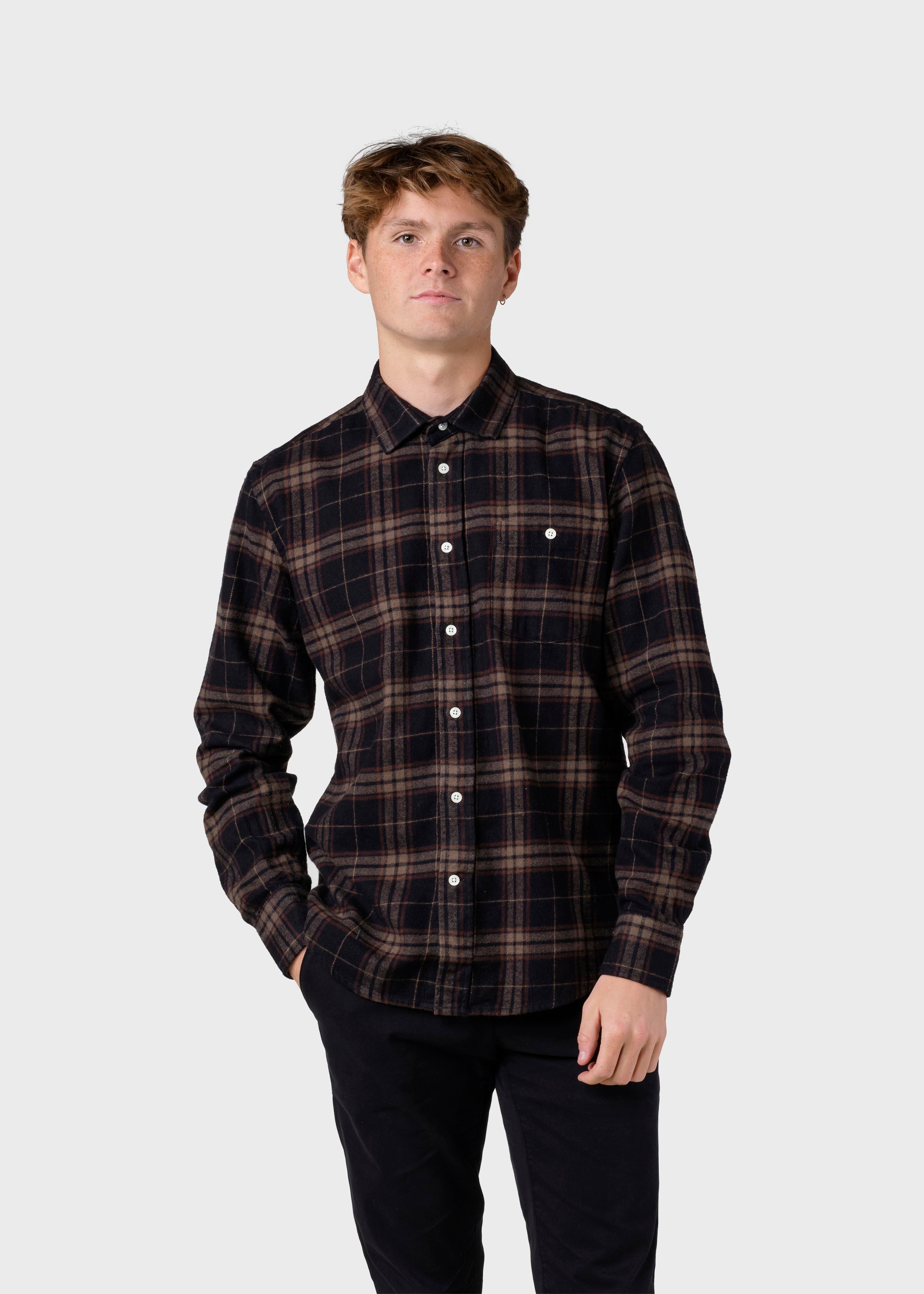 Rocco Shirt - Brown Check