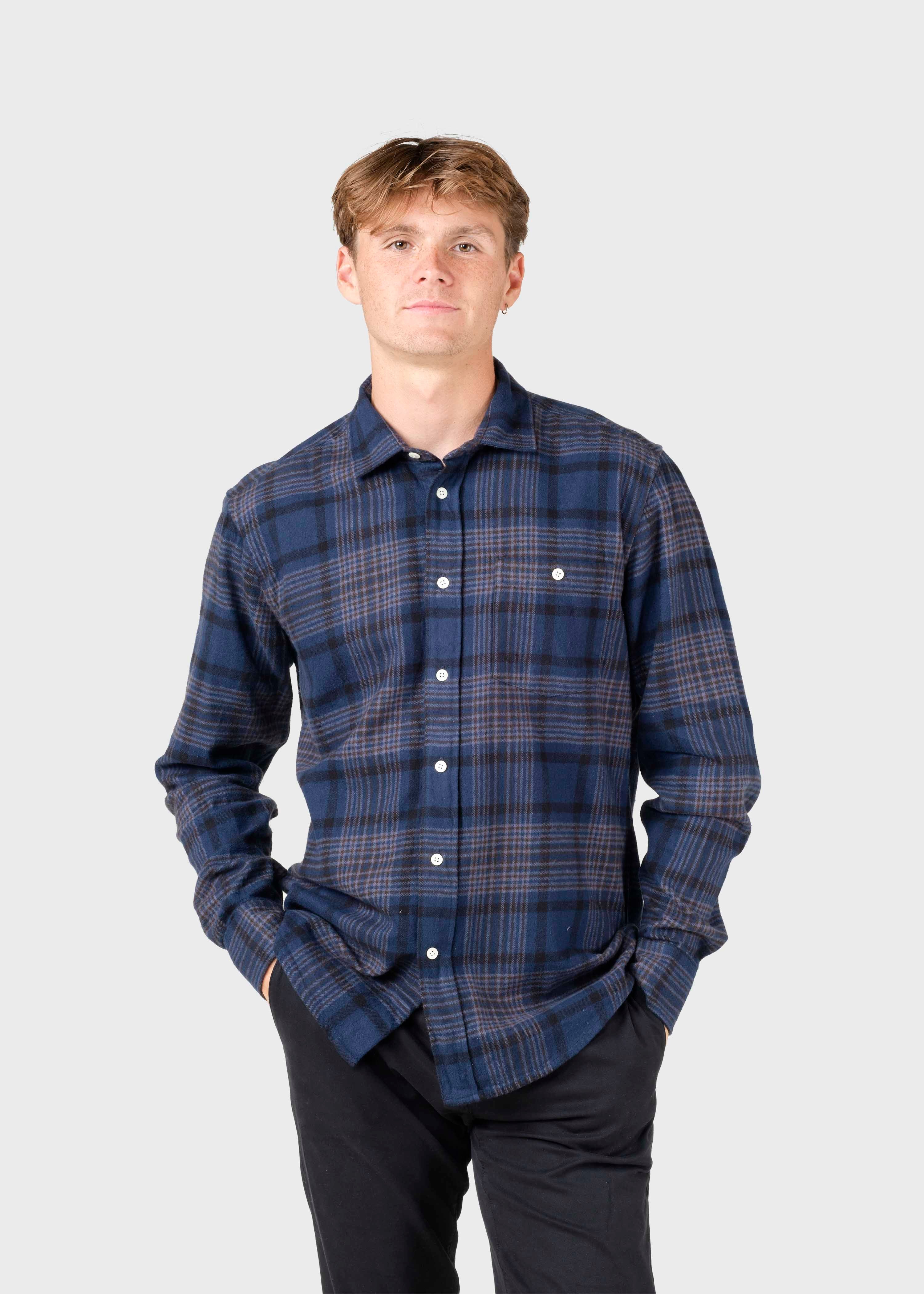 Rocco Shirt - Navy Check