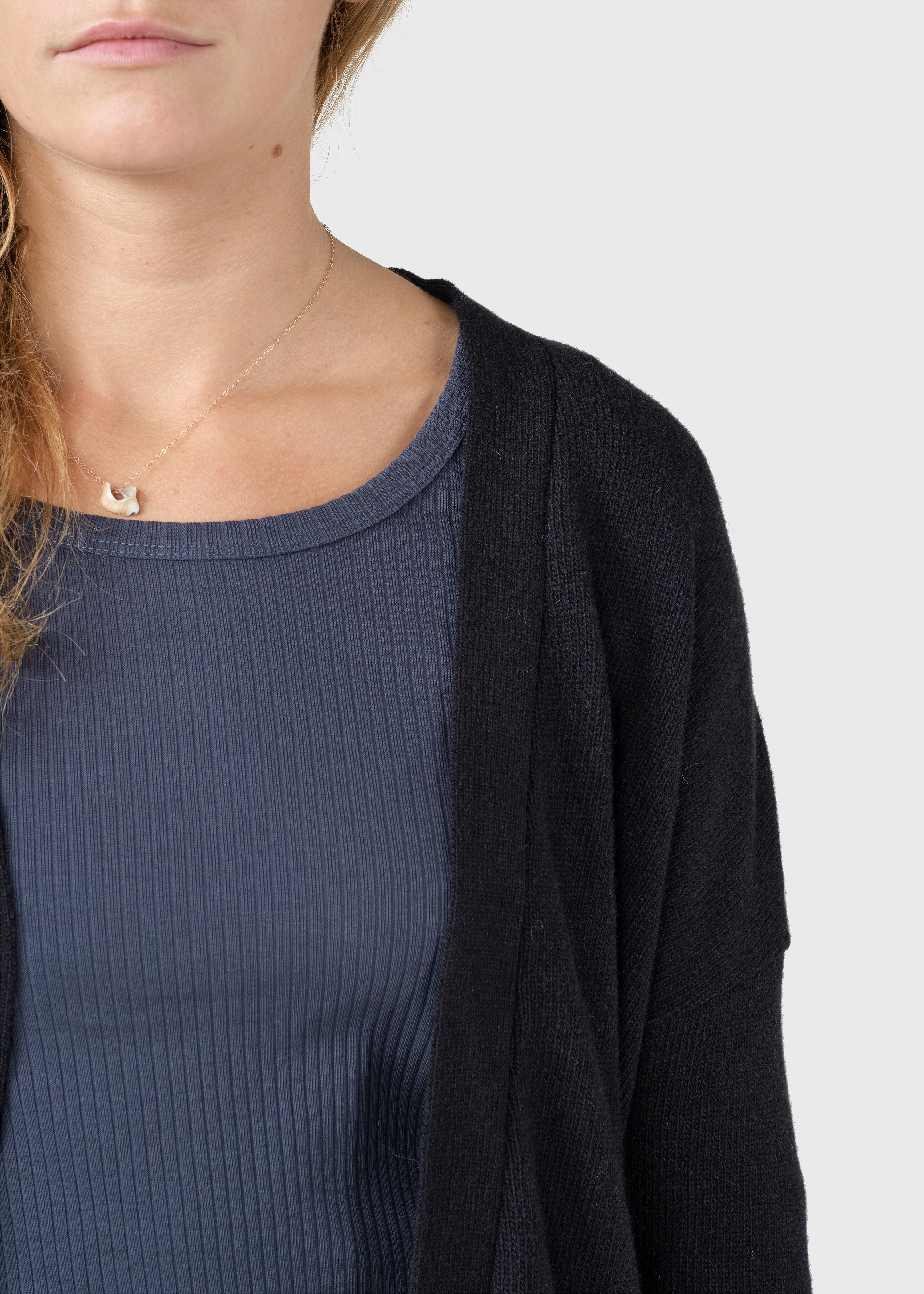 Rosemarie Knit Cardigan - Black