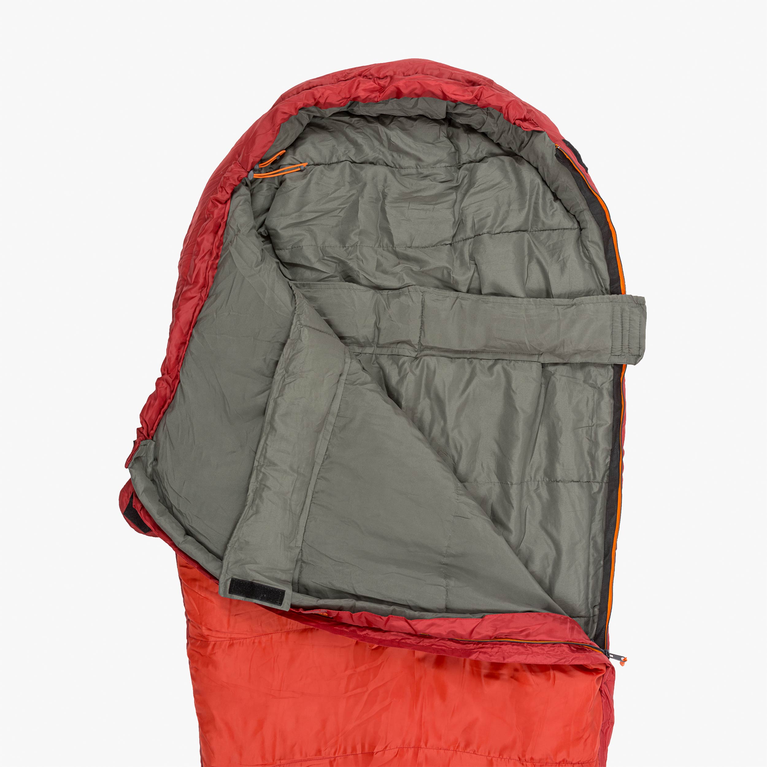 Highlander - Echo 250 Mummy Sleeping Bag, Red