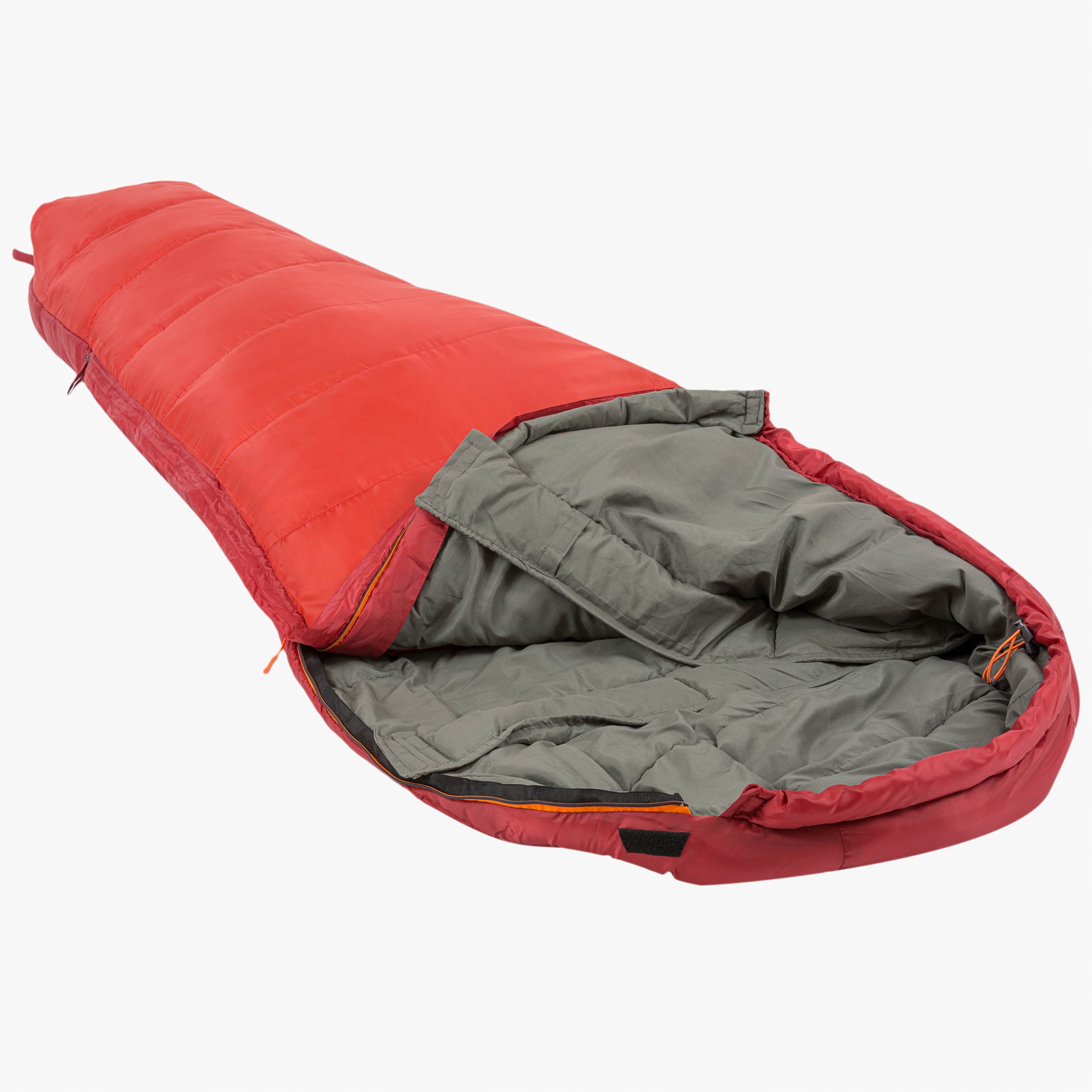 Highlander - Echo 250 Mummy Sleeping Bag, Red