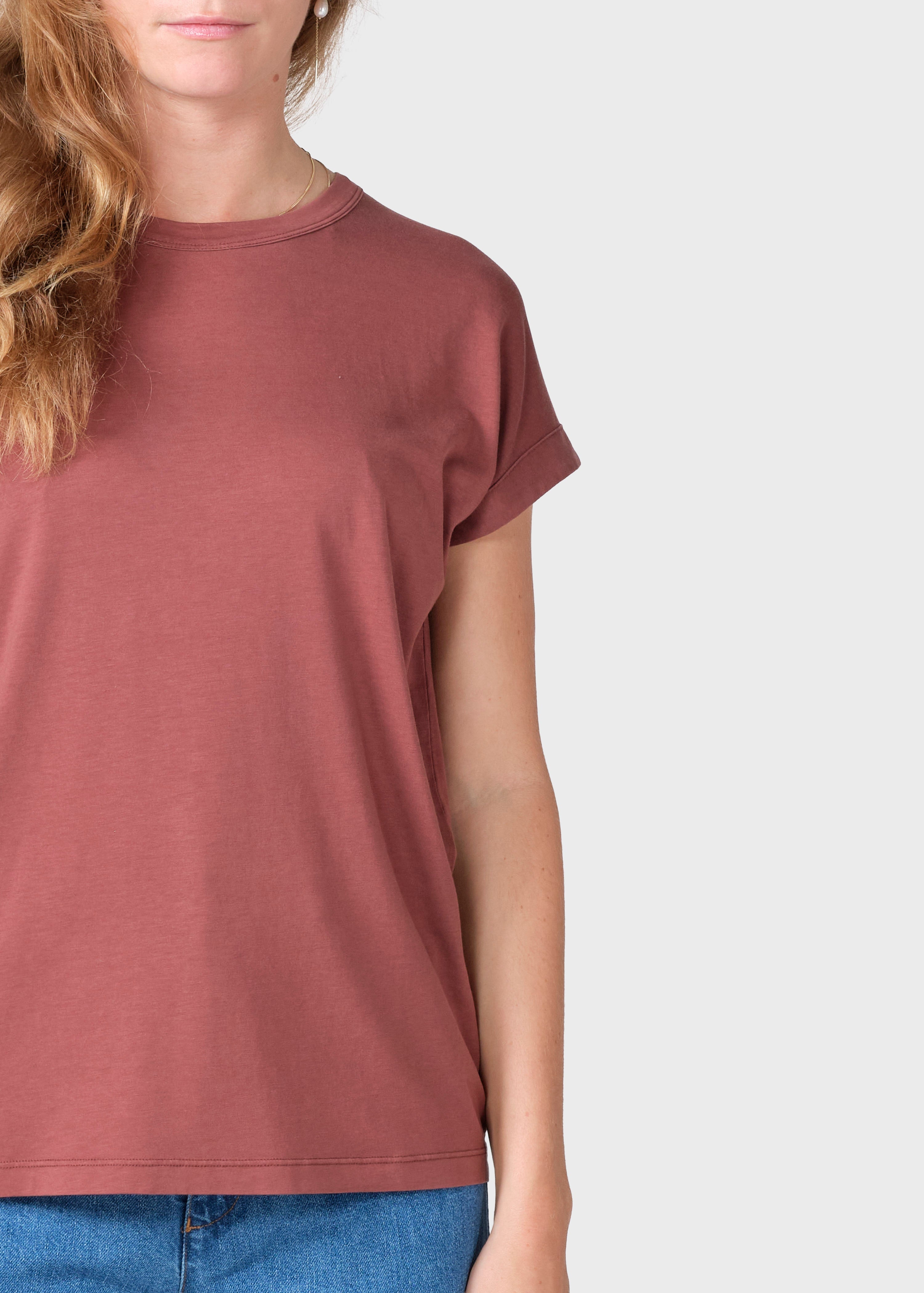 Sigrid Tee - Burgundy