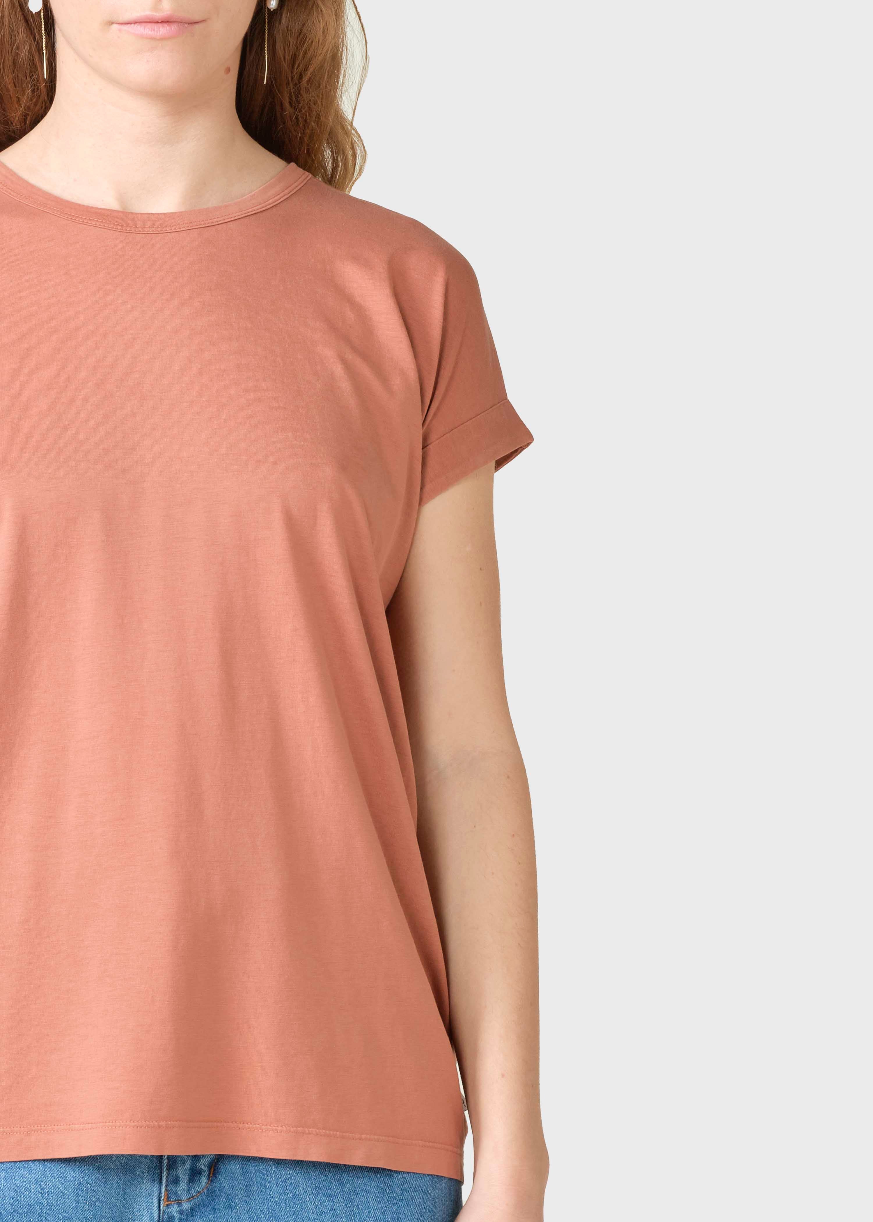 Sigrid Tee - Burnt Sienna