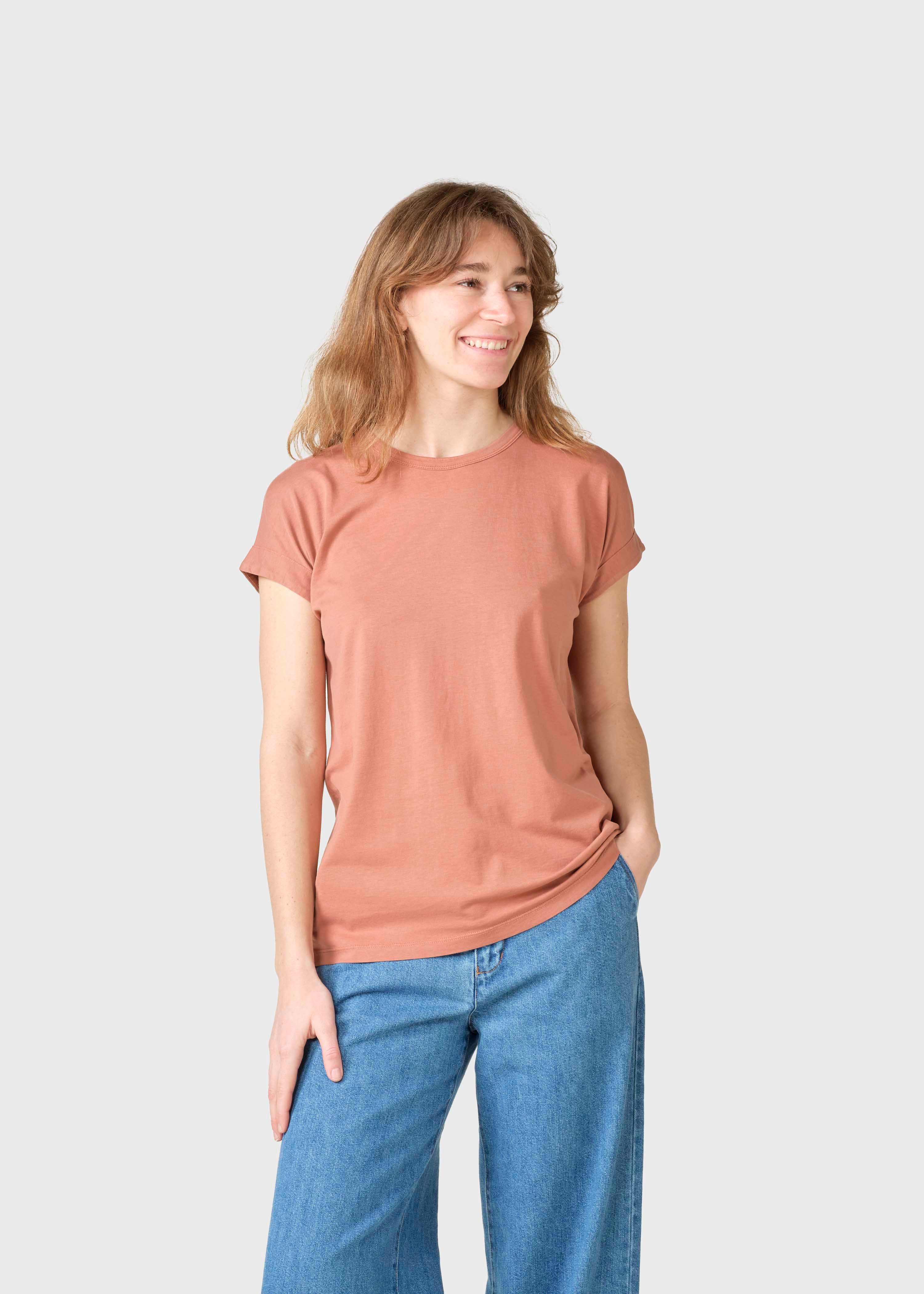 Sigrid Tee - Burnt Sienna