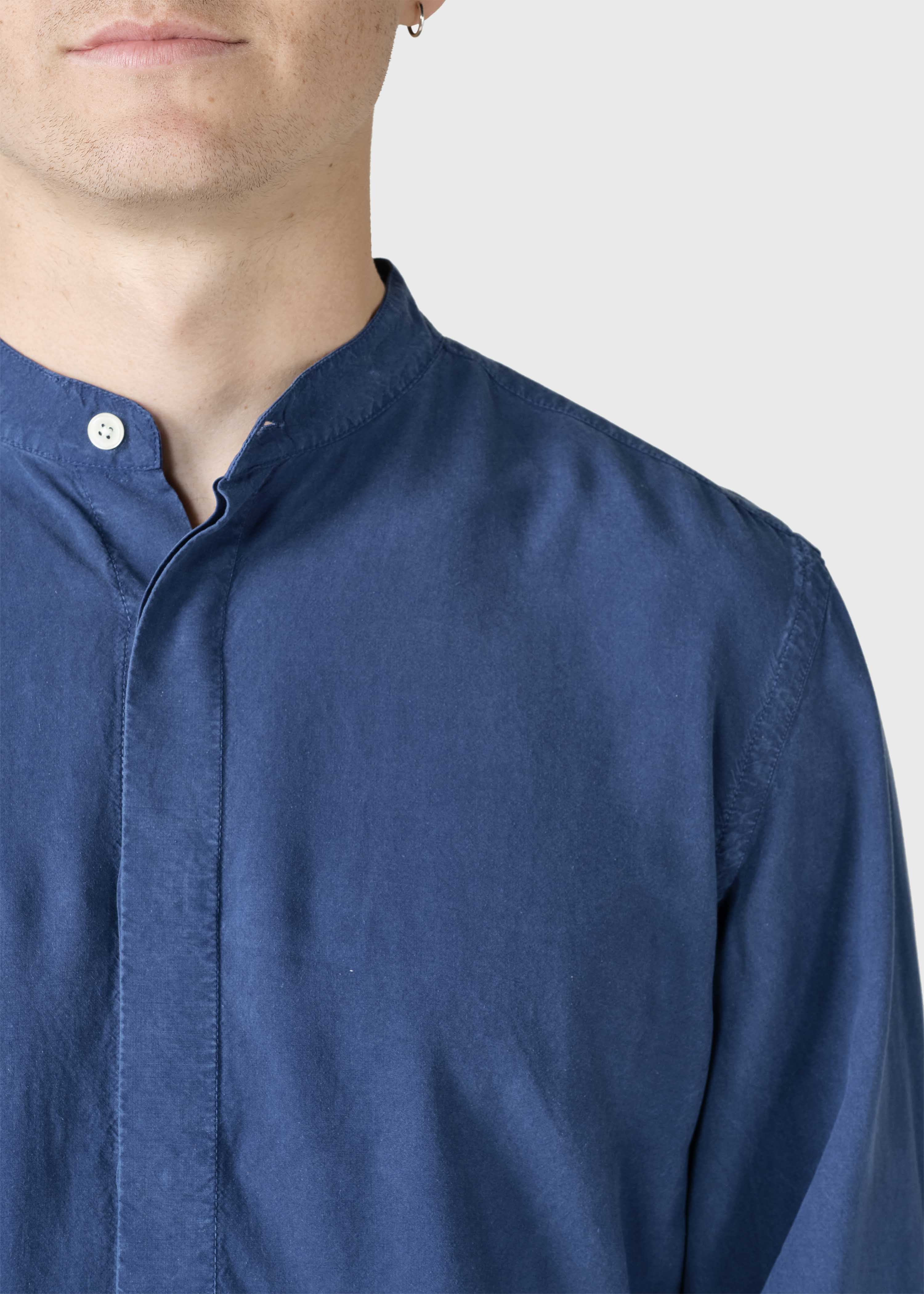 Simon Lyocell Shirt - Ocean