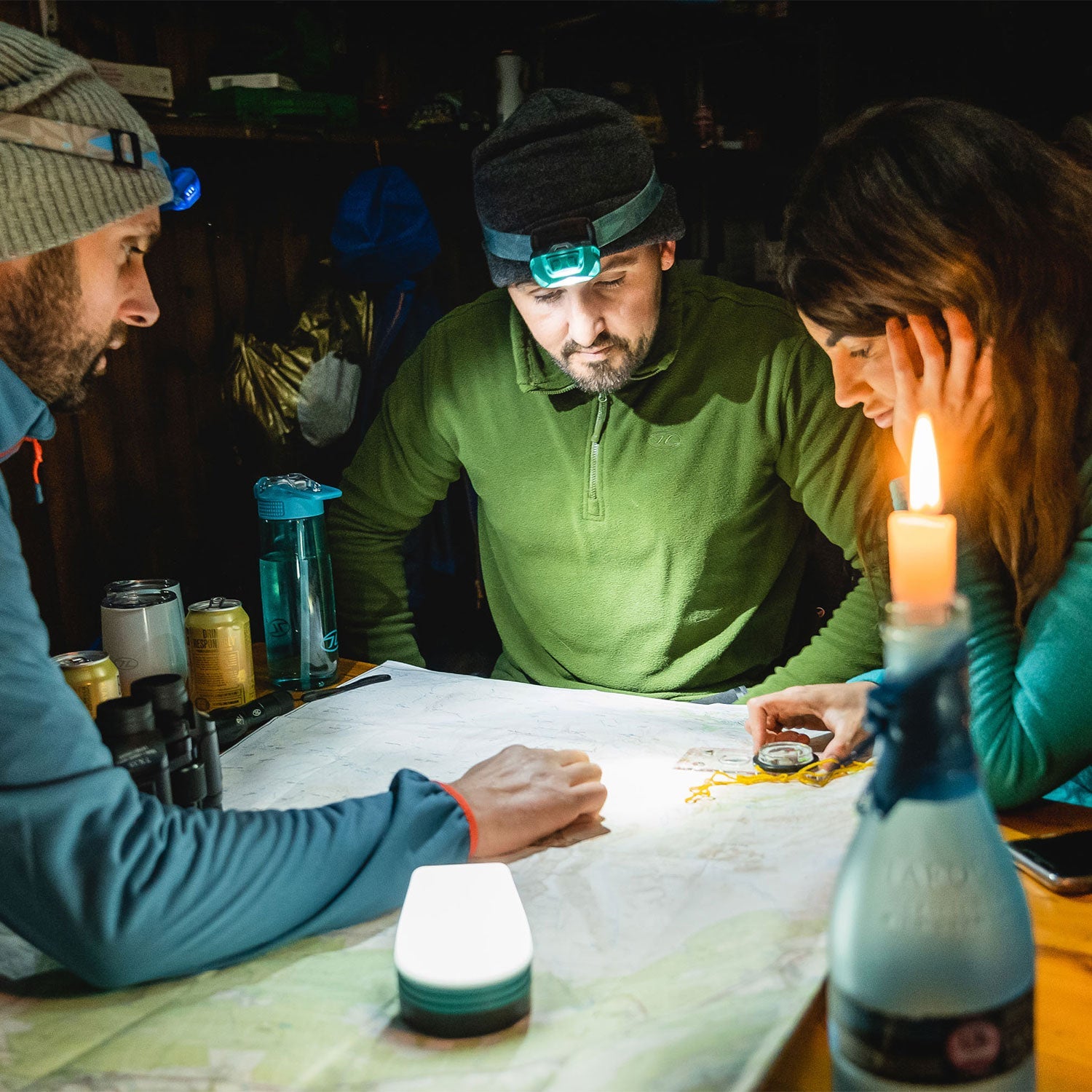 Highlander – wiederaufladbare Stirnlampe von Hadar