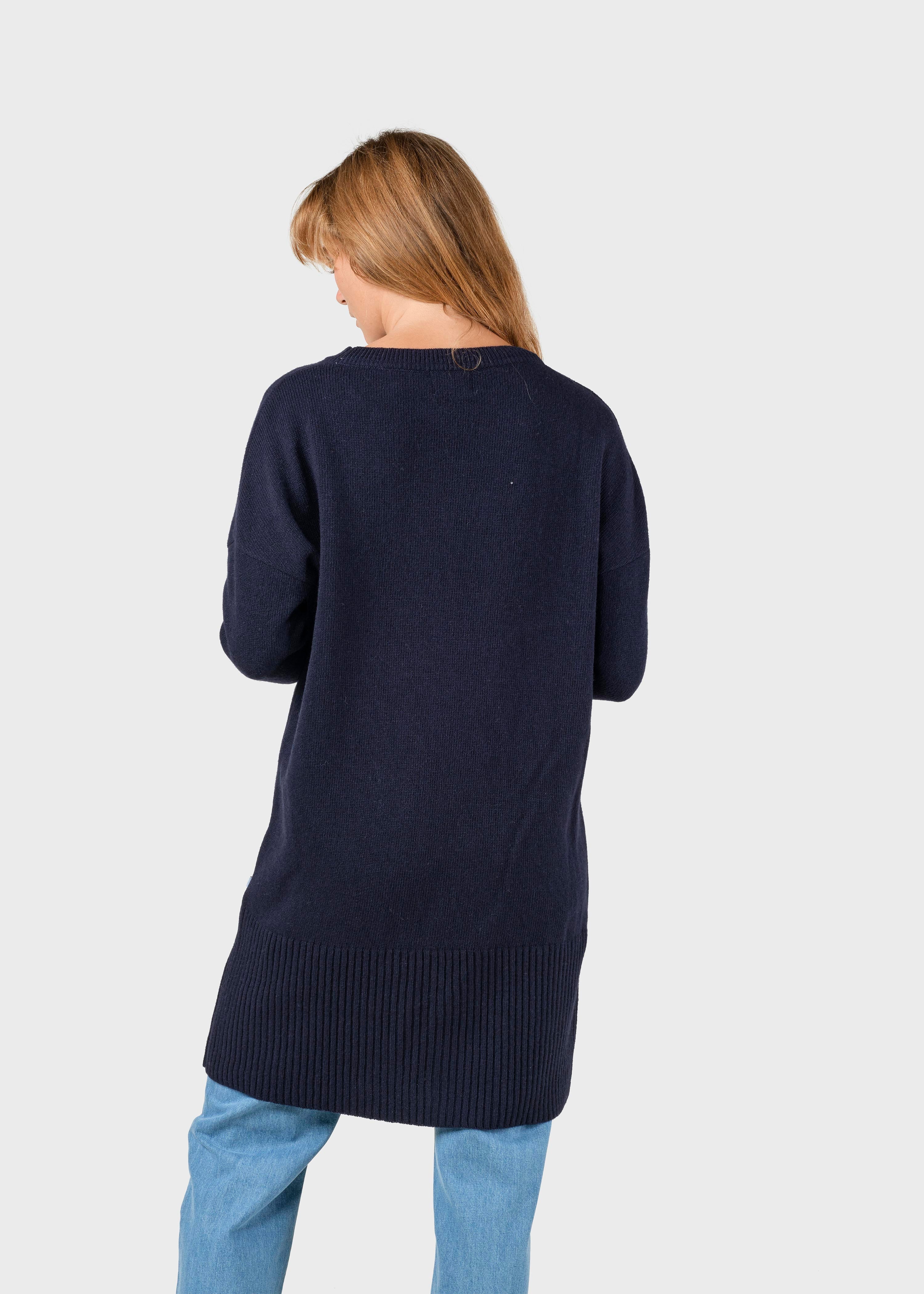 Thea Knit Dress - Navy