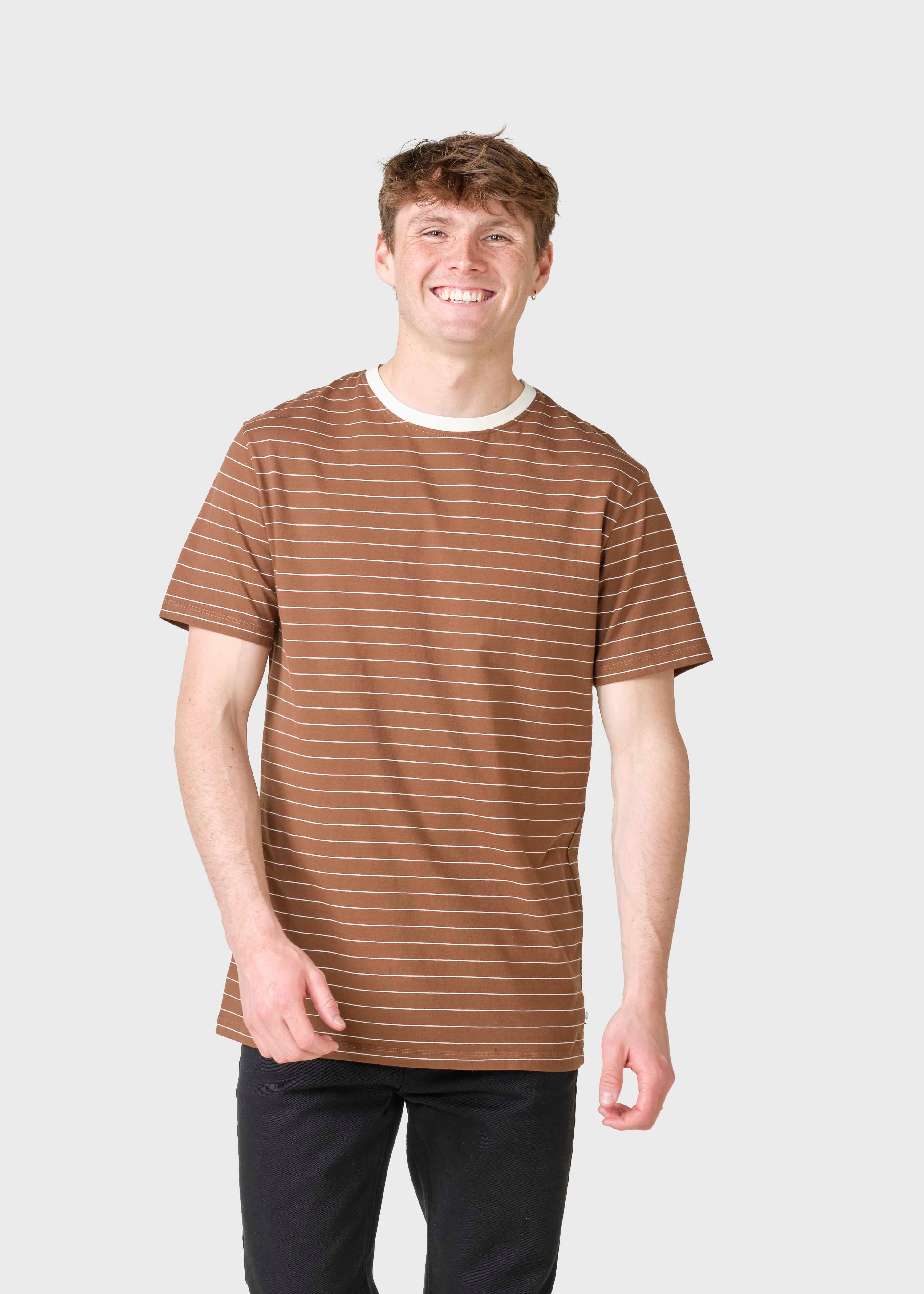 Tom Tee - Burnt Sienna/cream