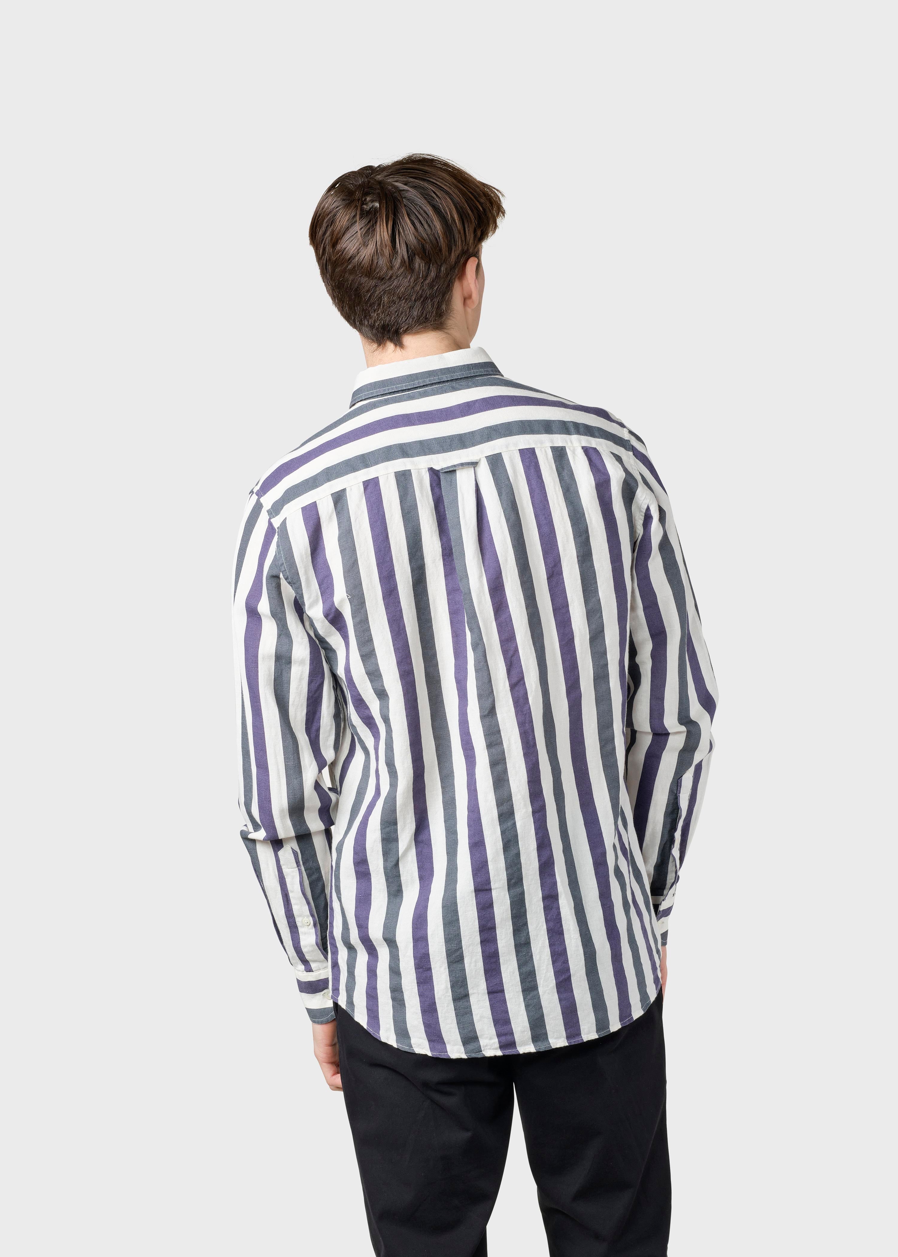 Valdis Shirt - Navy/ocean