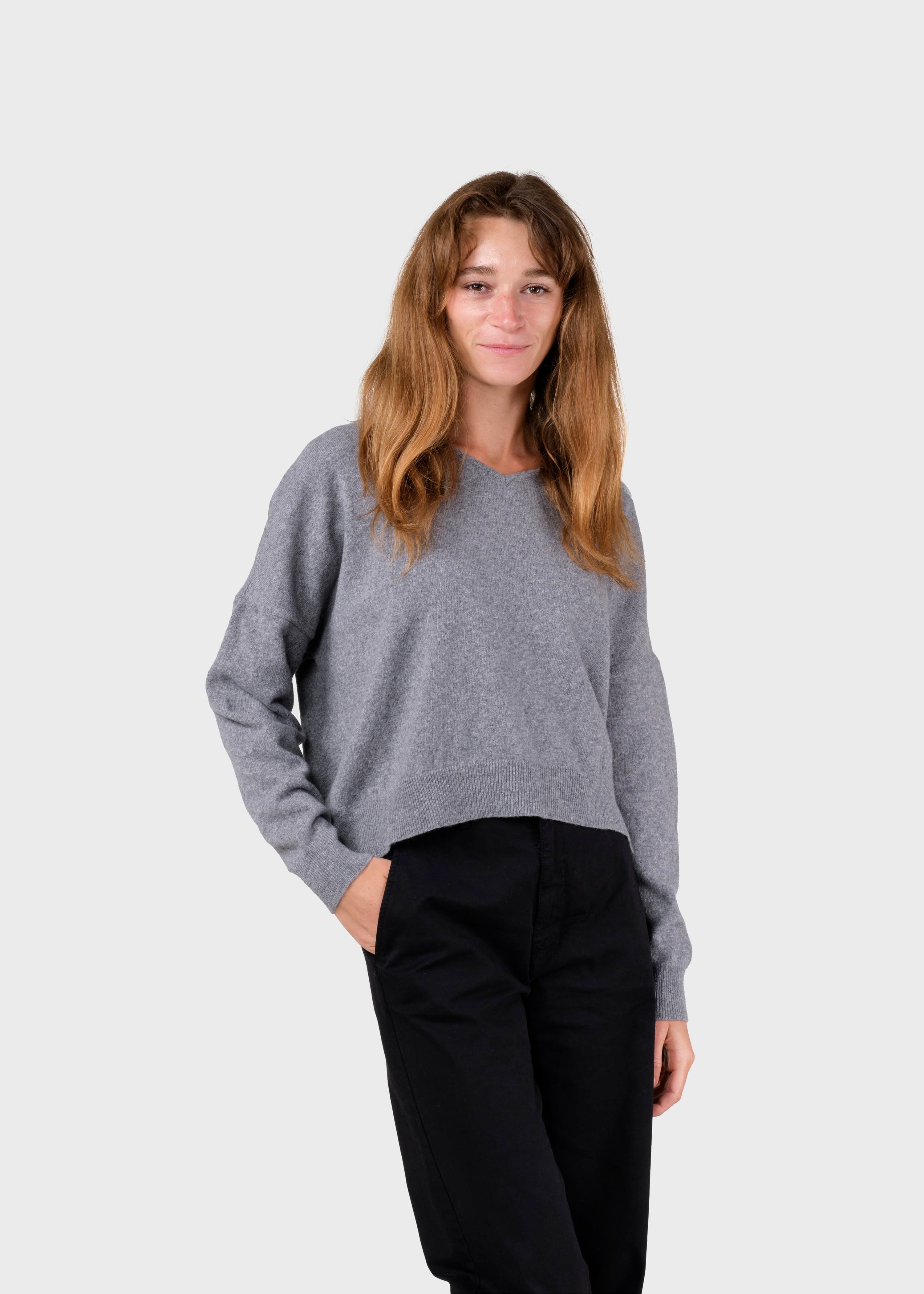 Vanessa Knit - Light Grey