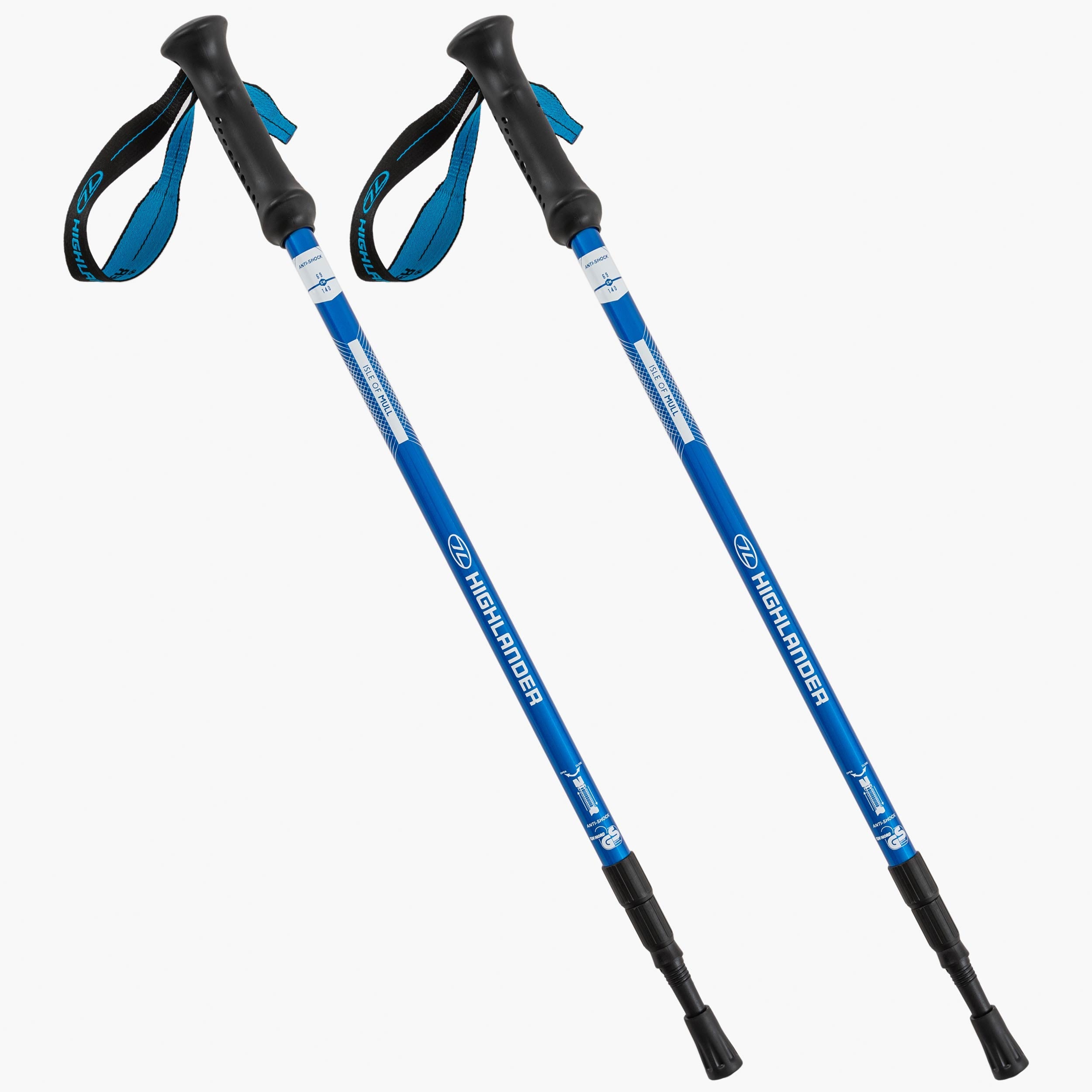 Highlander - ISLE OF MULL Walking Poles (Sold as a pair)