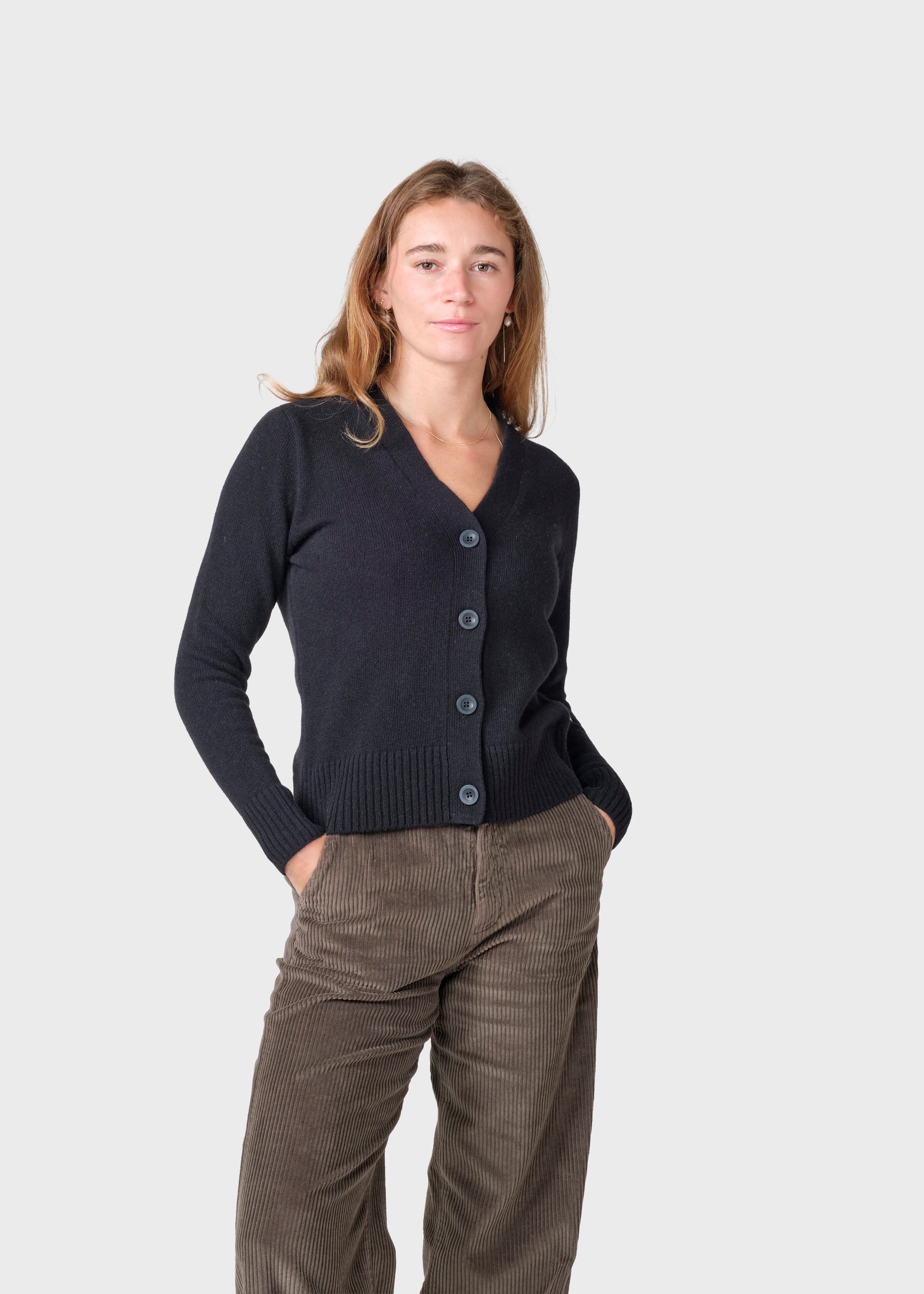 Wilma Knit Cardigan - Black
