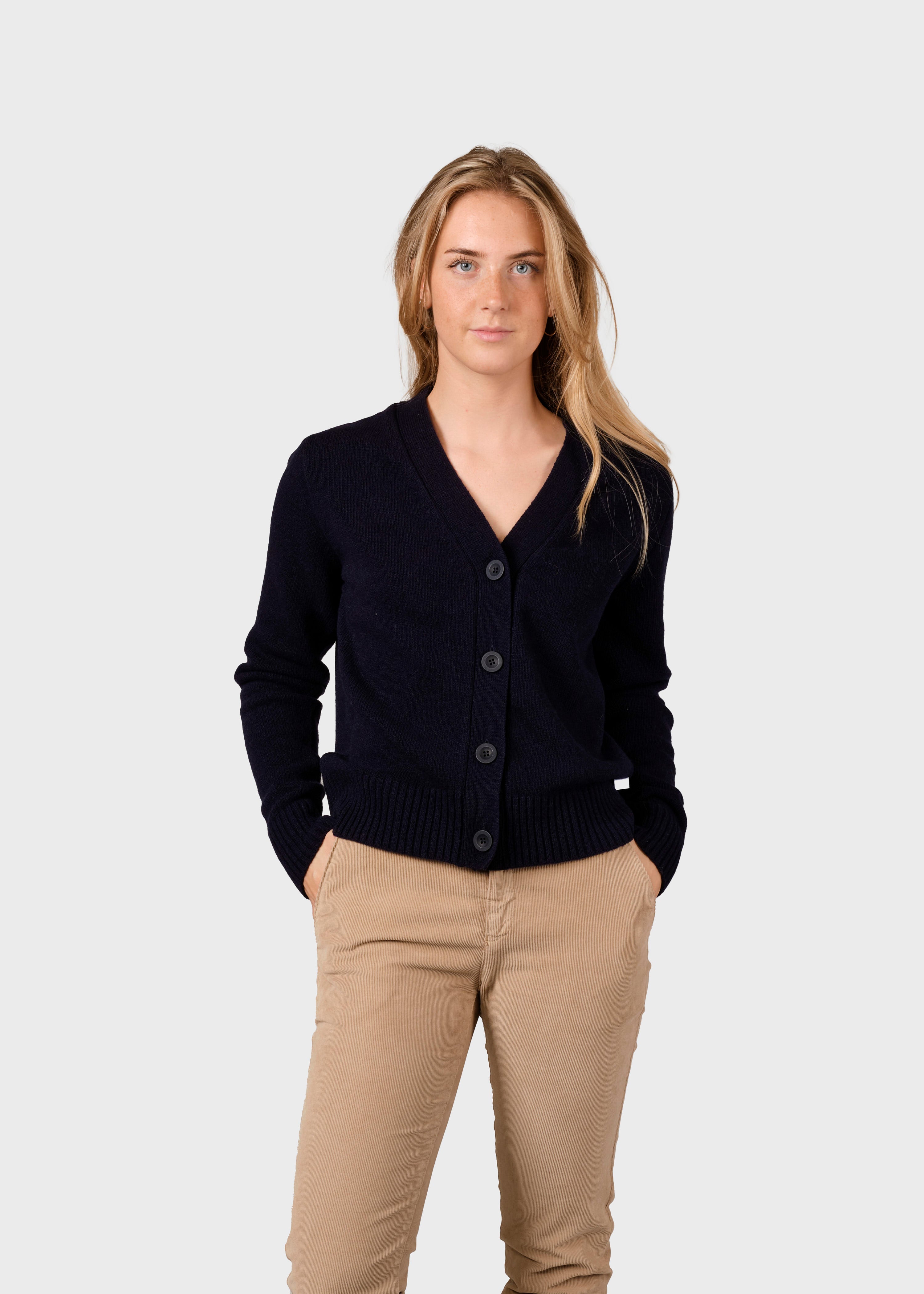 Wilma Knit Cardigan - Navy