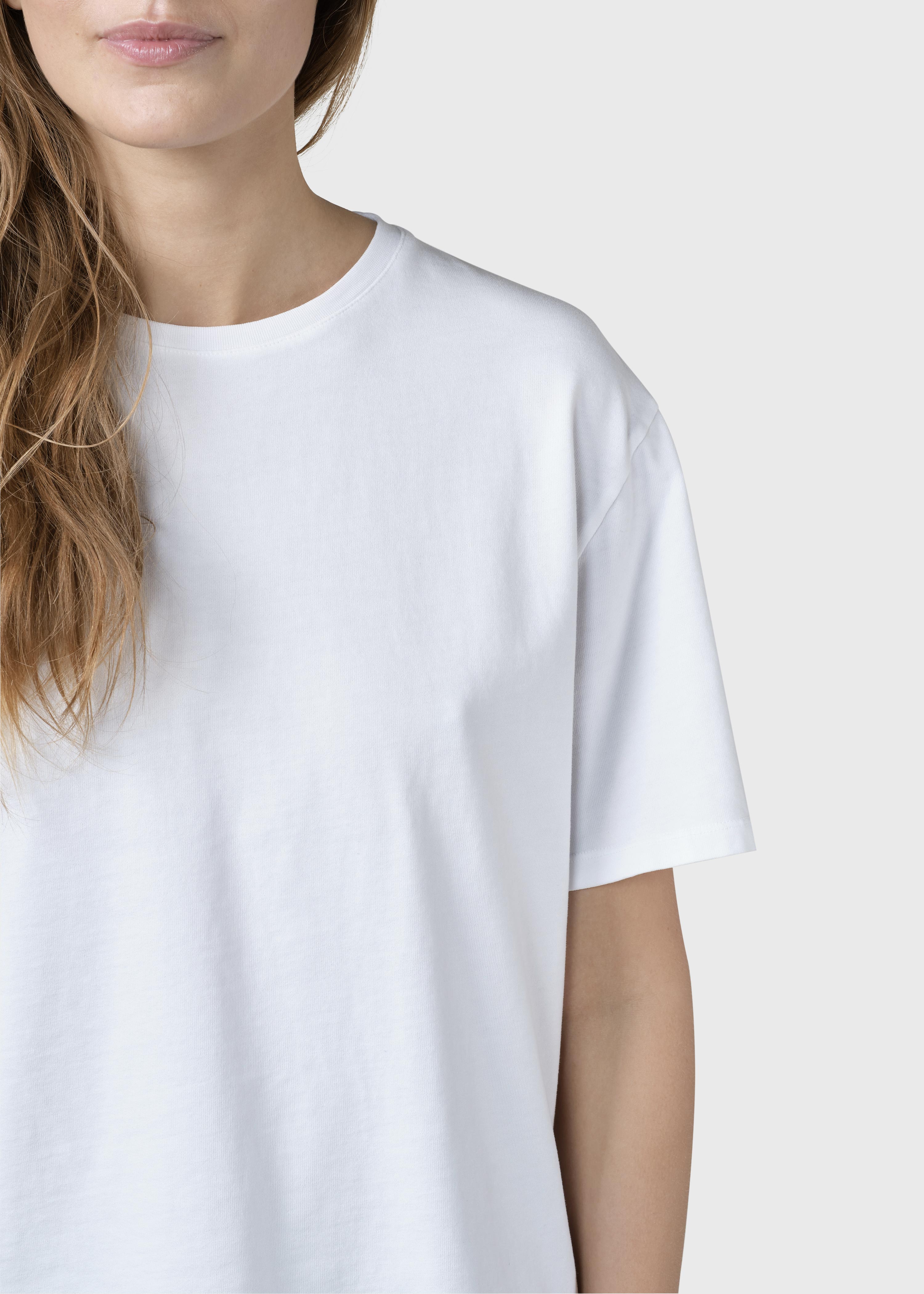 Womens Boxy Tee - White