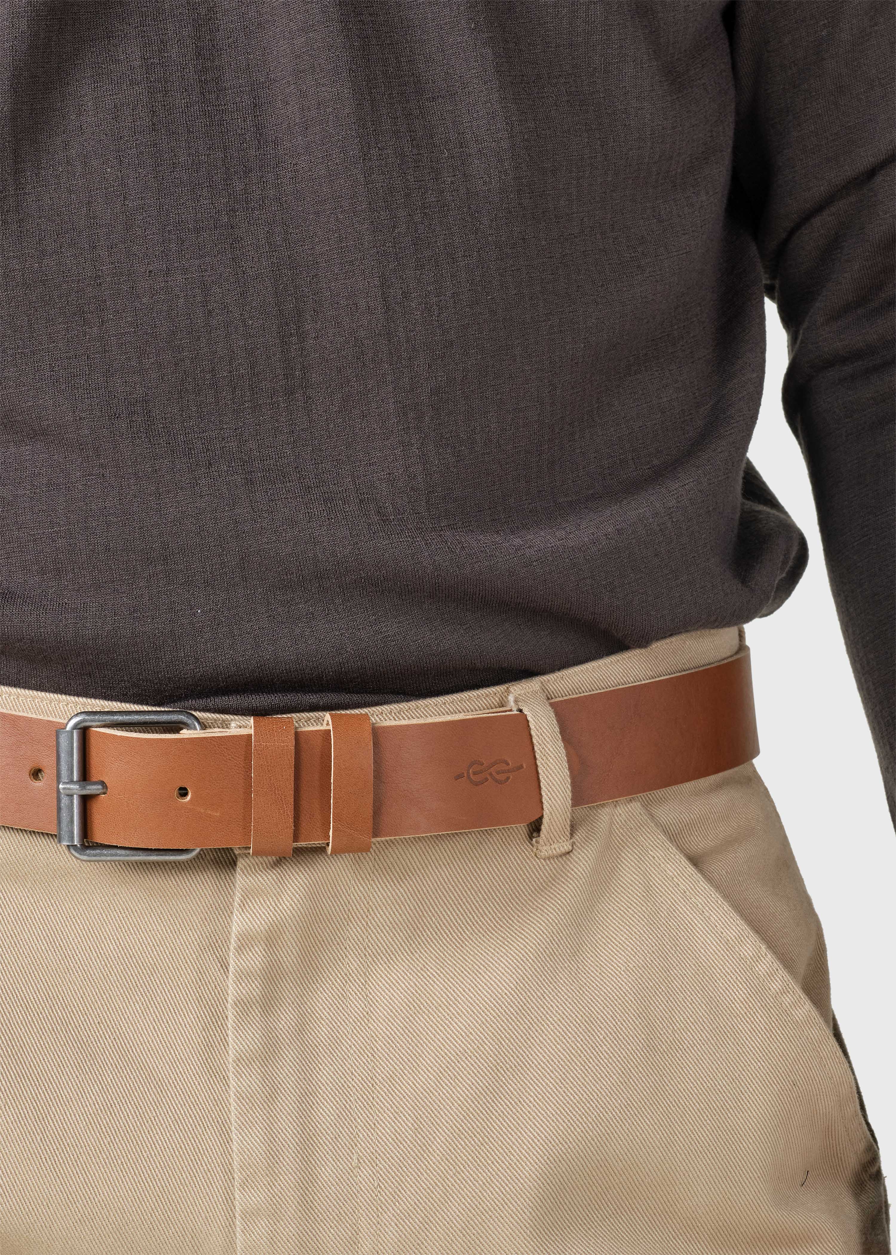 Ceinture Ziggy Uni - Marron