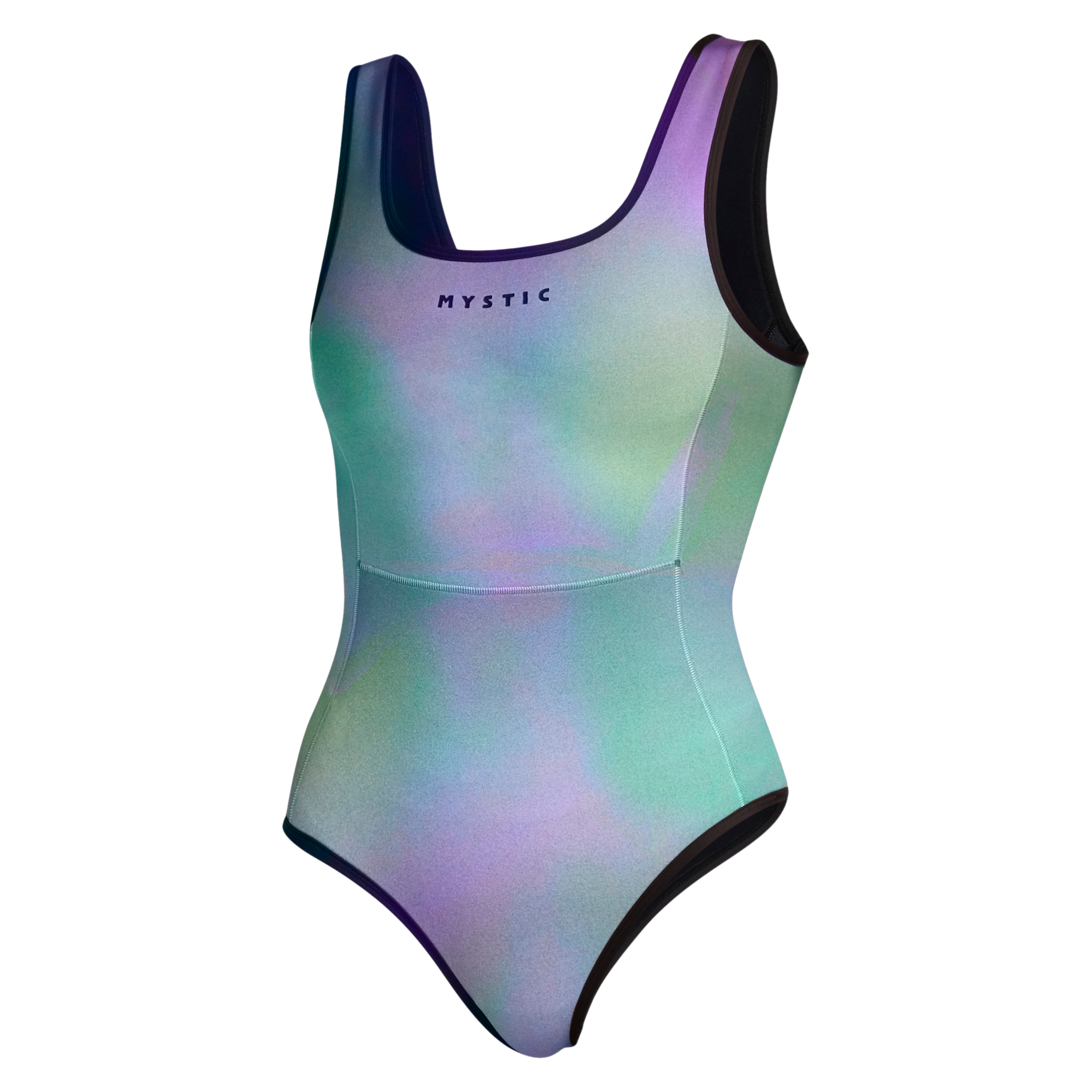Lunar Neoprene Swimsuit 2/2mm Women - Purple / Green