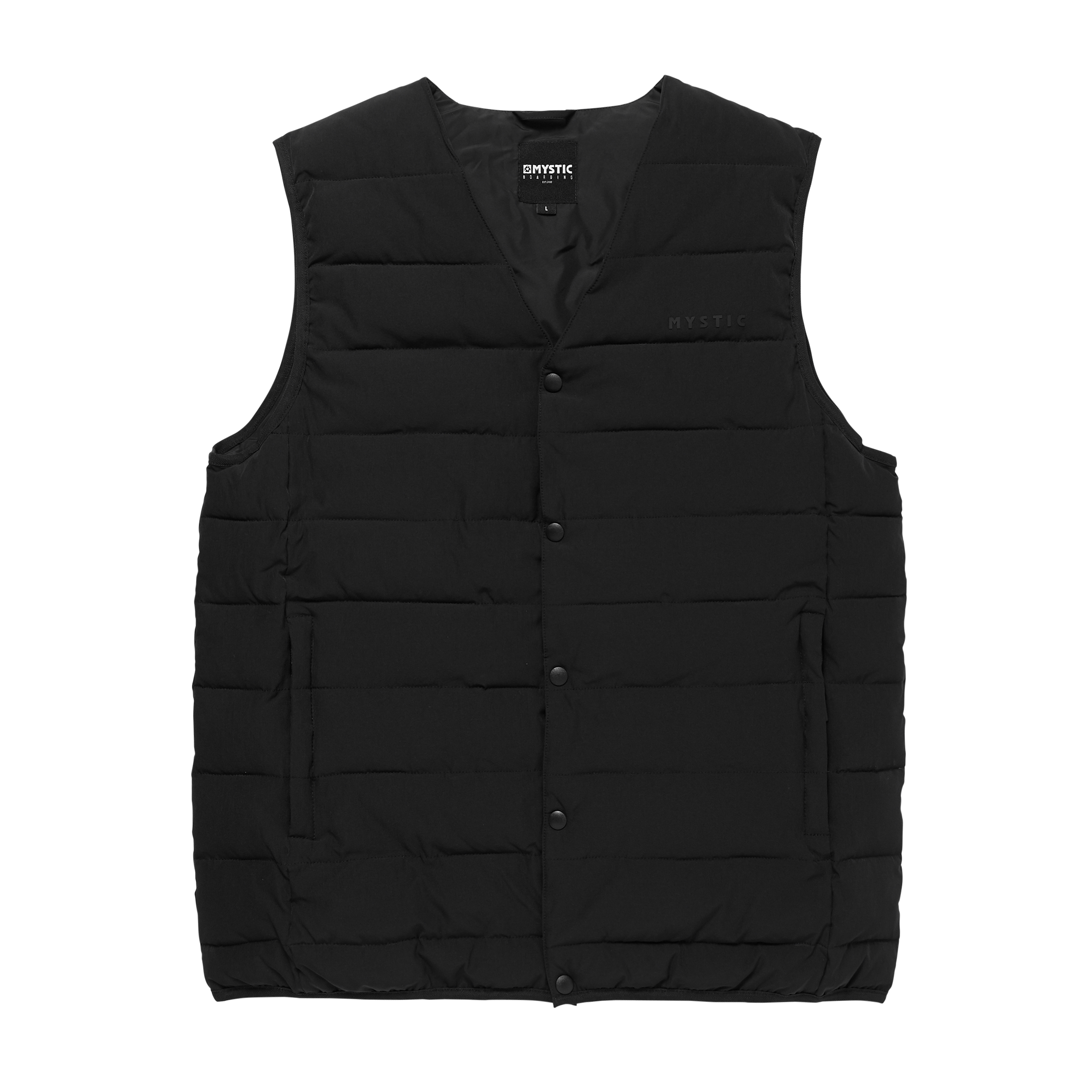 Gesteppter Bodywarmer – Schwarz
