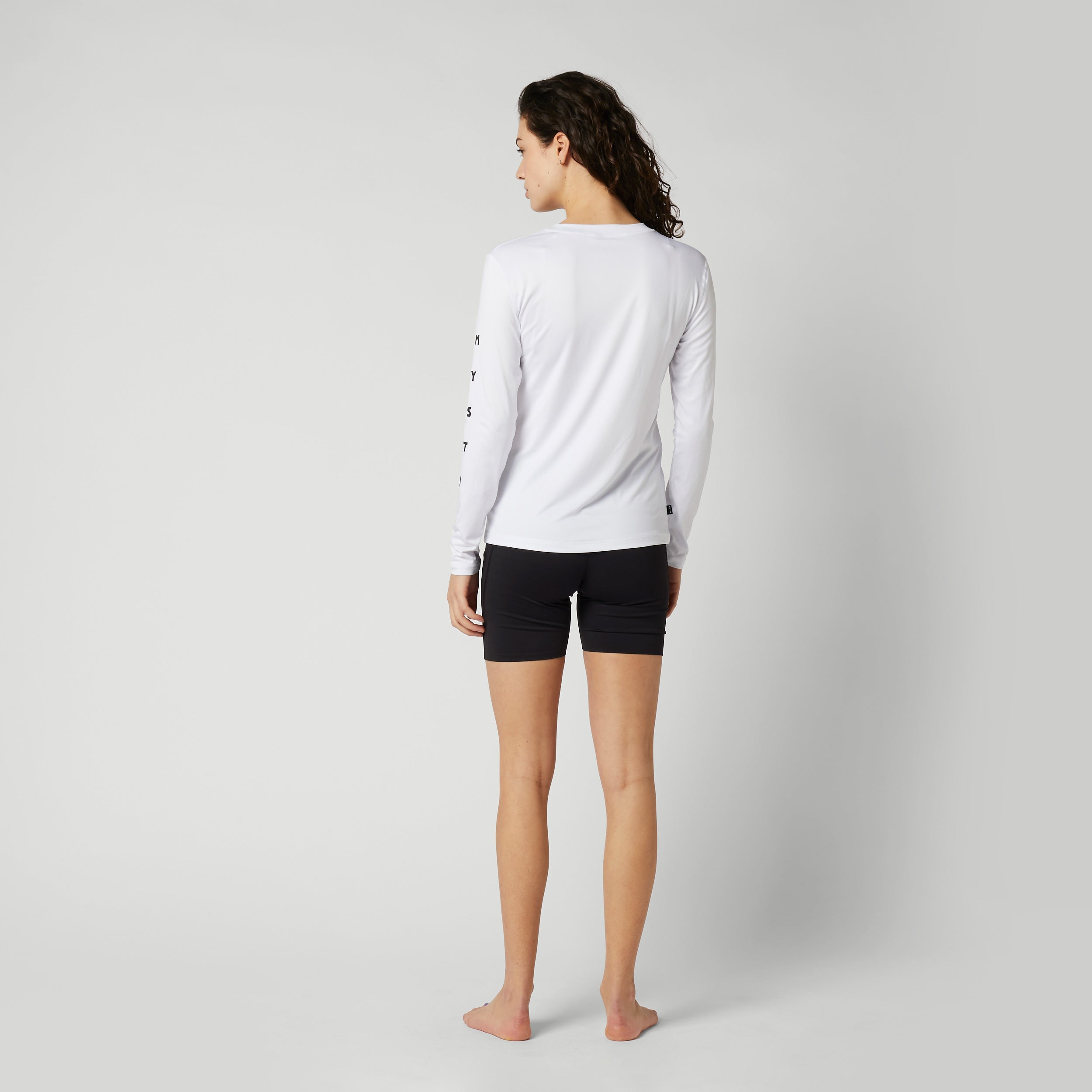 Solstice L/S Rash Vest Women - White