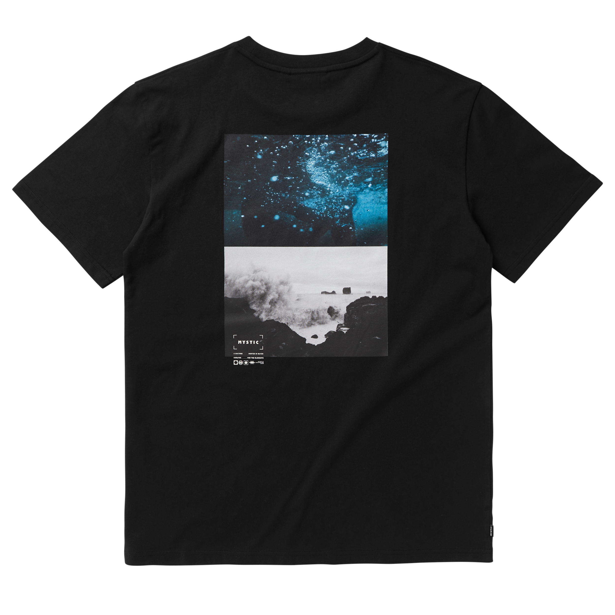 Mystic - Wanderer T-Shirt - Schwarz