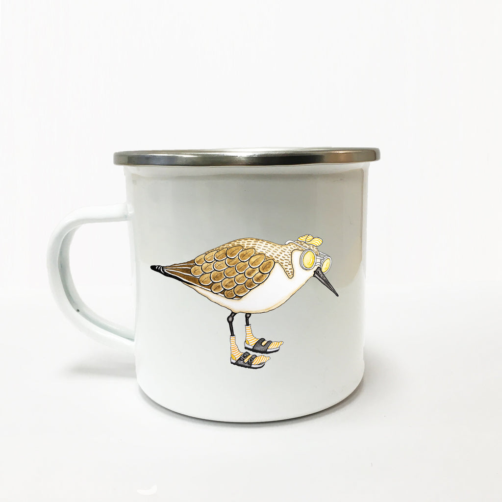 Sandpiper Sunshine Emaille Tasse