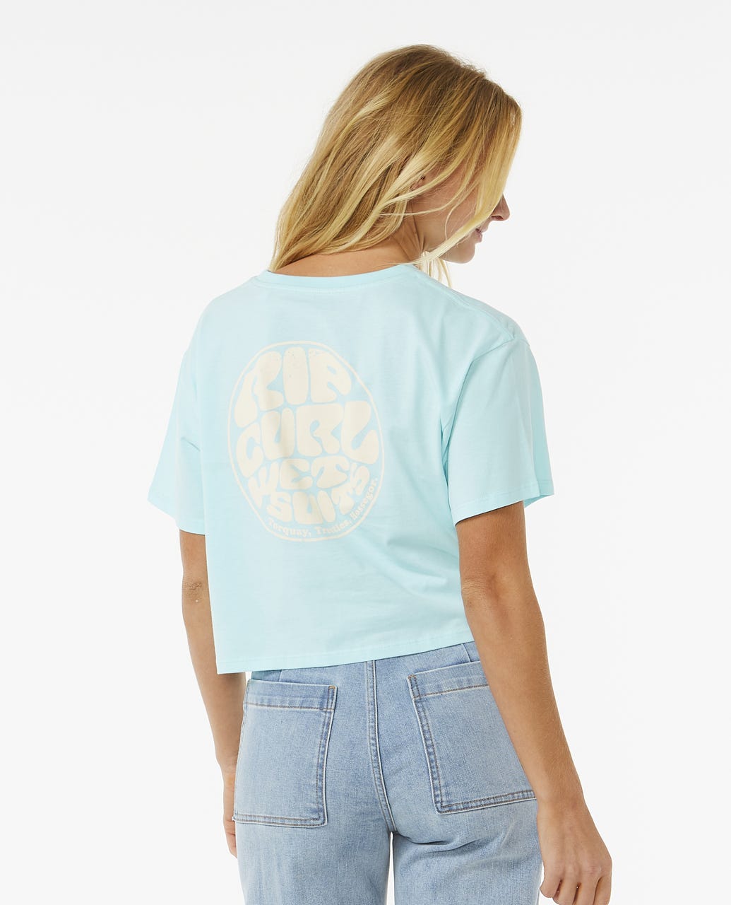 Wettie Icon Crop Kurzarm-T-Shirt