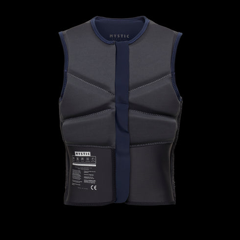 Block Impact Vest Fzip - Navy