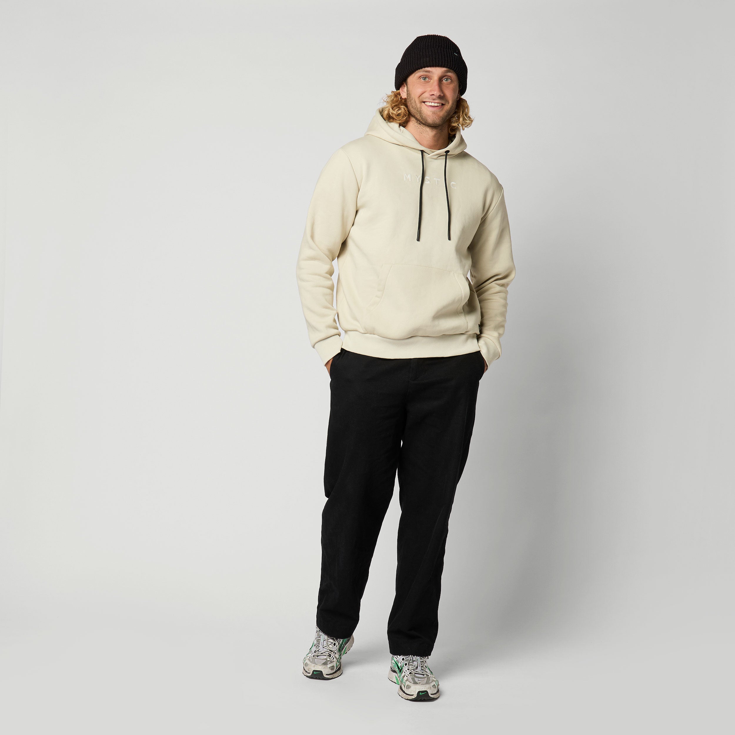 Mystic - Icon Hood Sweat - Sand