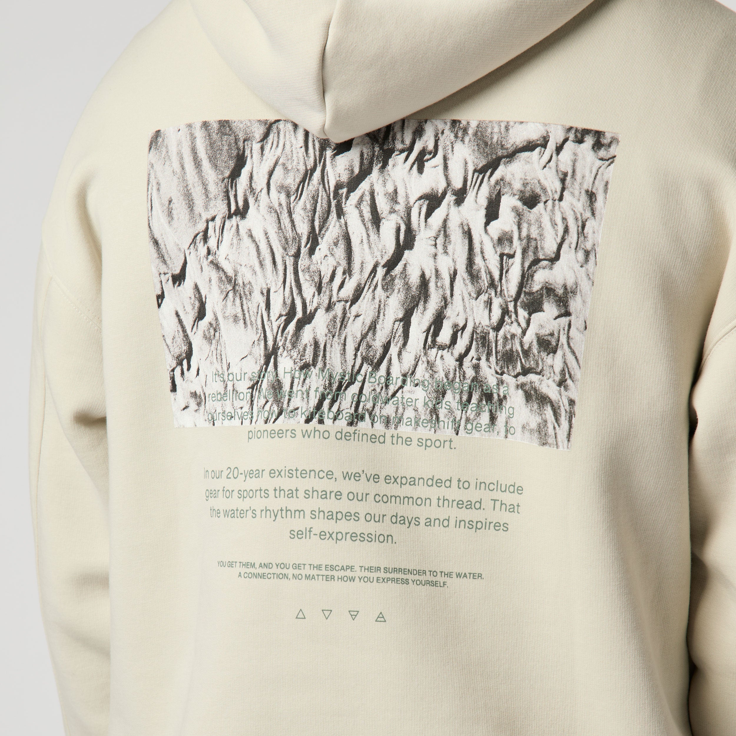 Mystic - Manifesto Hood Sweat - Sand