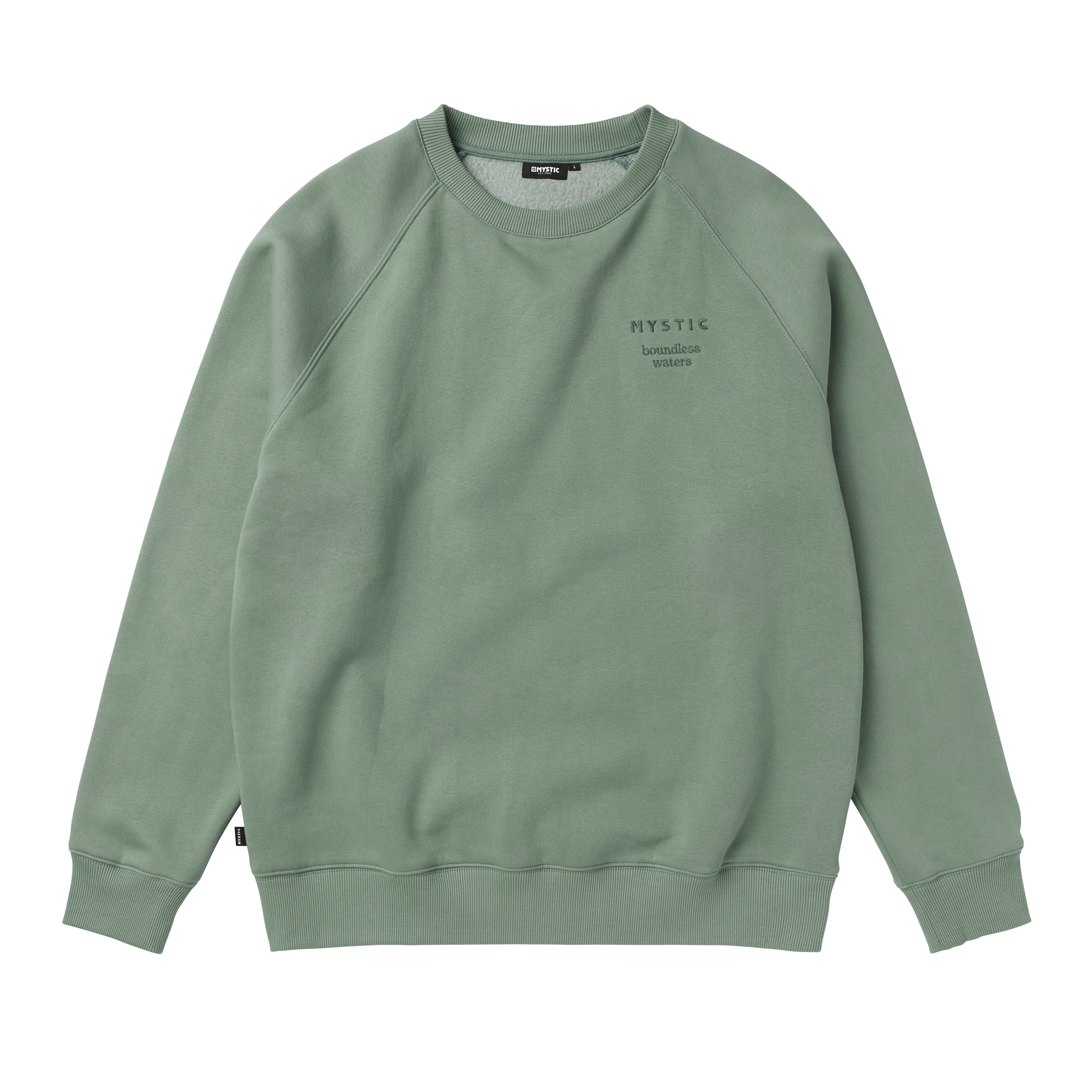 Mystic - Token Crew Sweat - Frozen Green