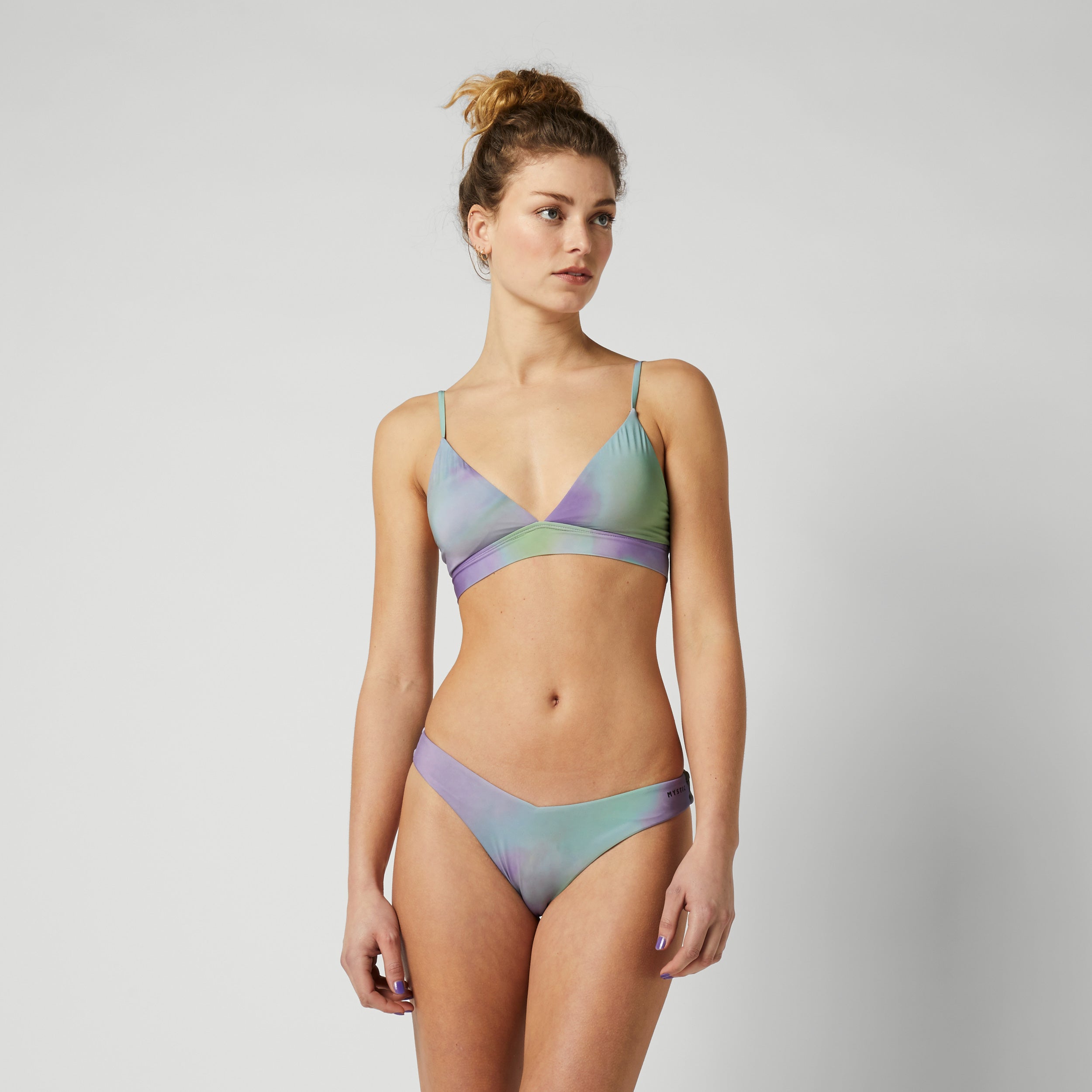 Mystic - Daze Baselayer Bikini Bottom - Purple / Green
