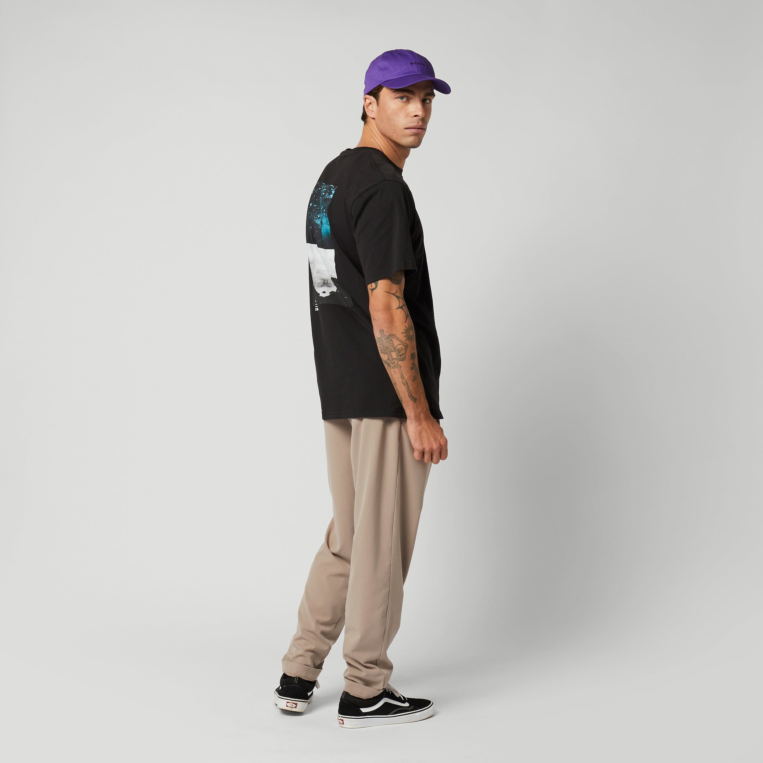 Mystic - Wanderer T-Shirt - Schwarz