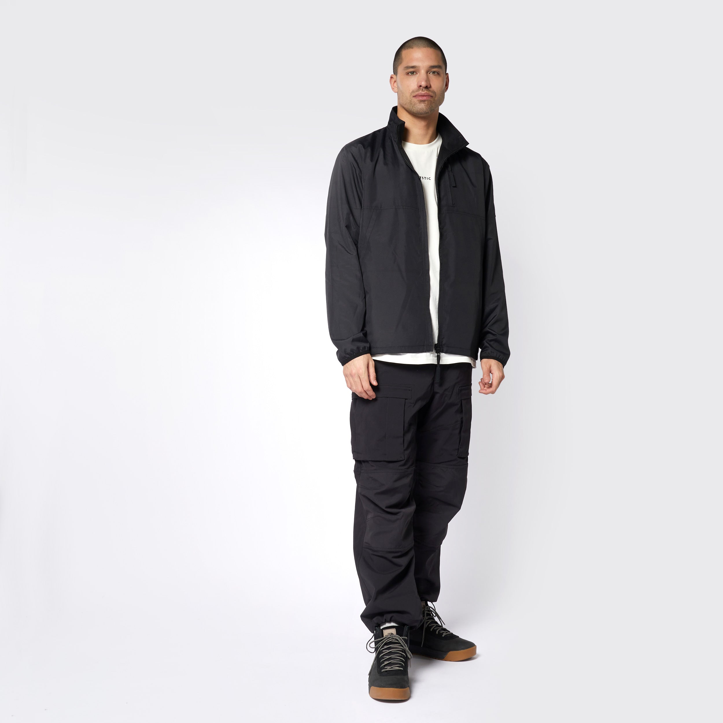 DTS Reversible Zip Thru Jacket - Black