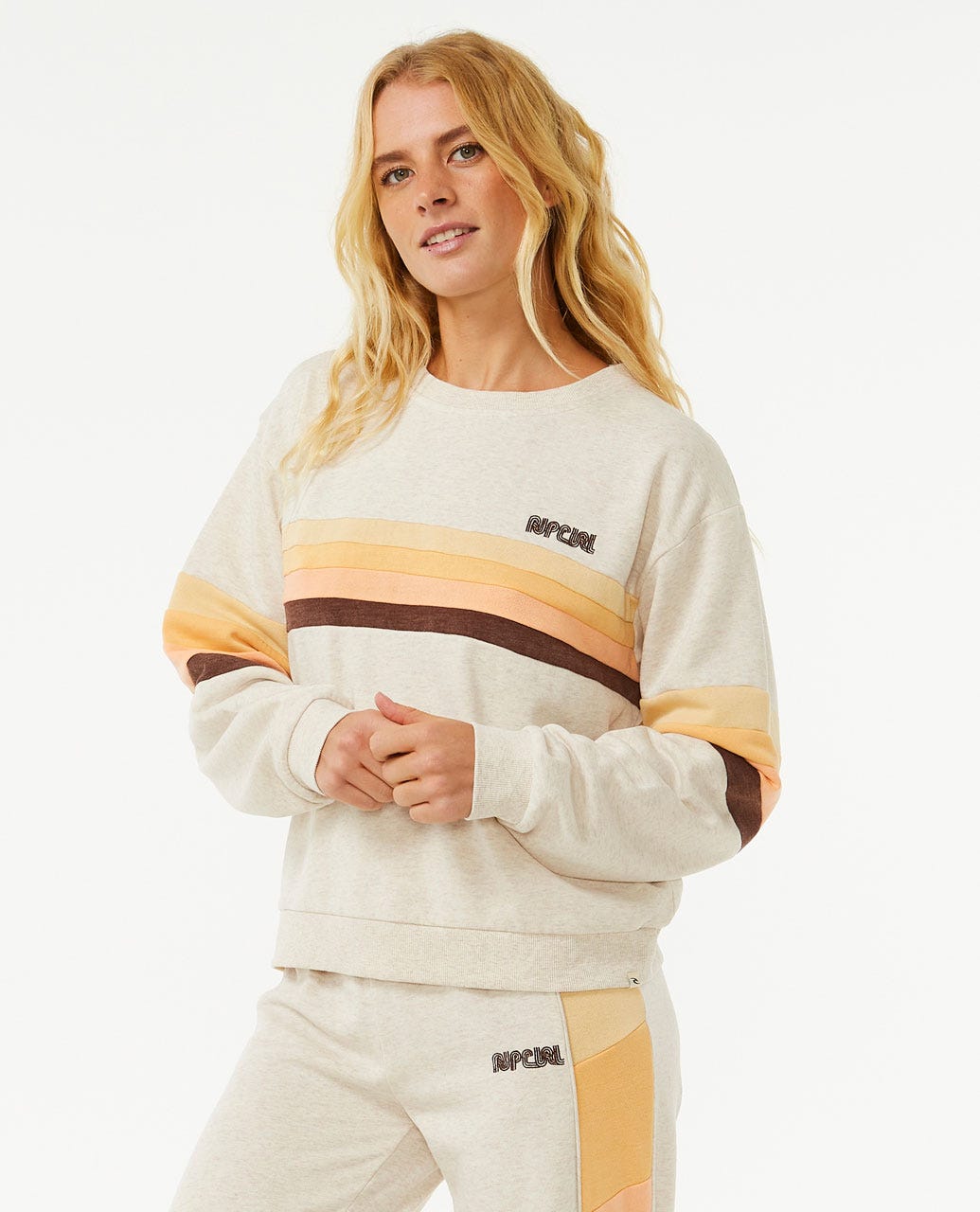 Surf Revival Paneled Crew