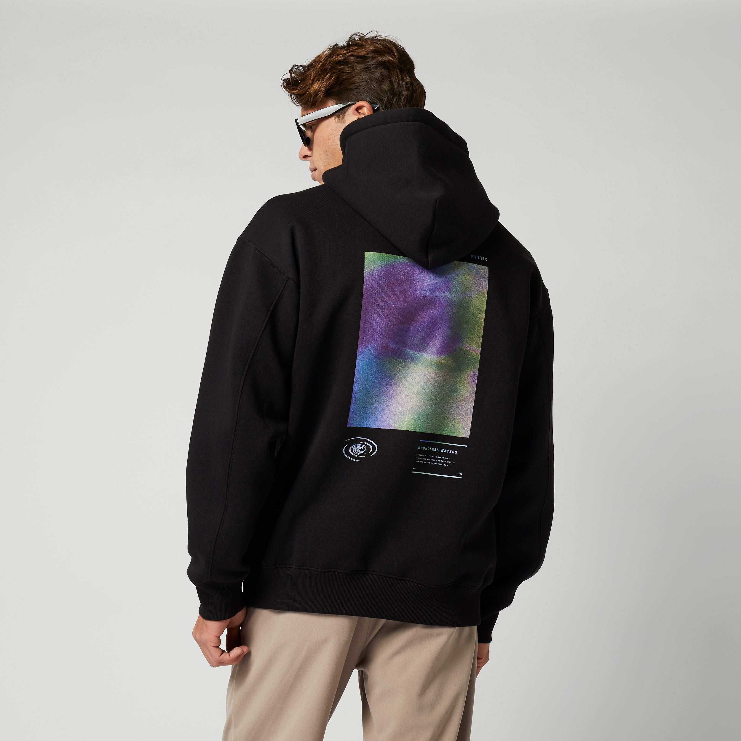 Mystic - Sequence Hood Sweat - Black