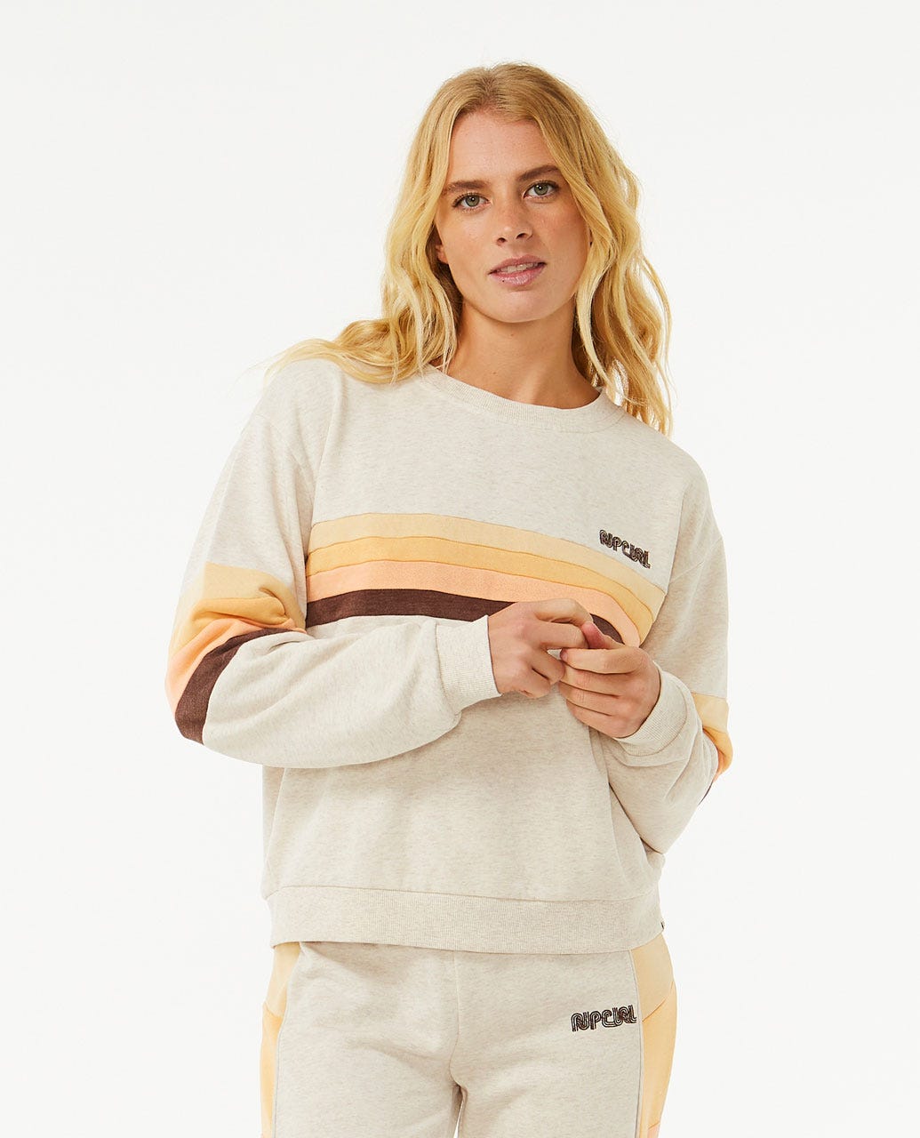 Surf Revival Paneled Crew
