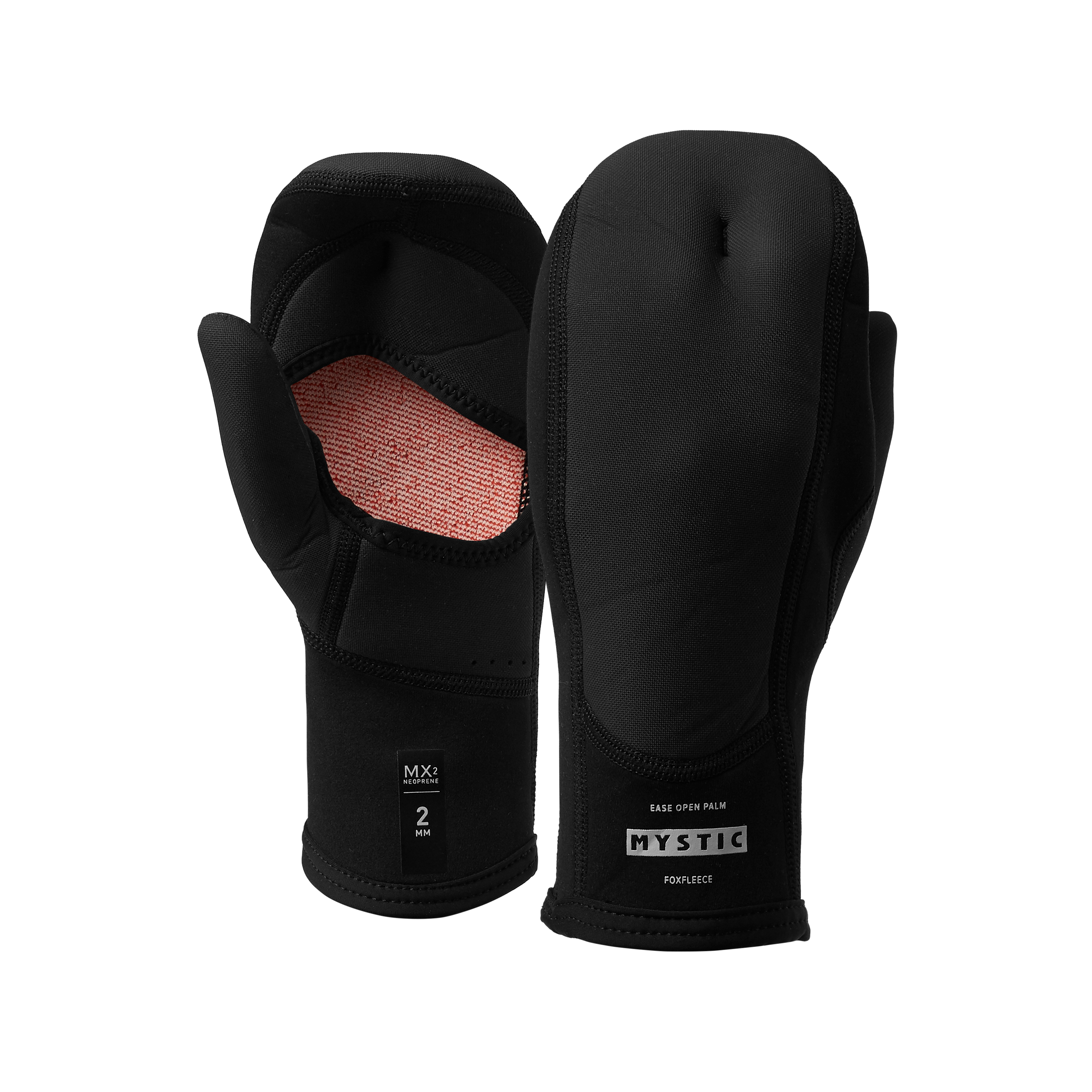 Mystic - Ease Glove 2mm Open Palm - 2025 - Black
