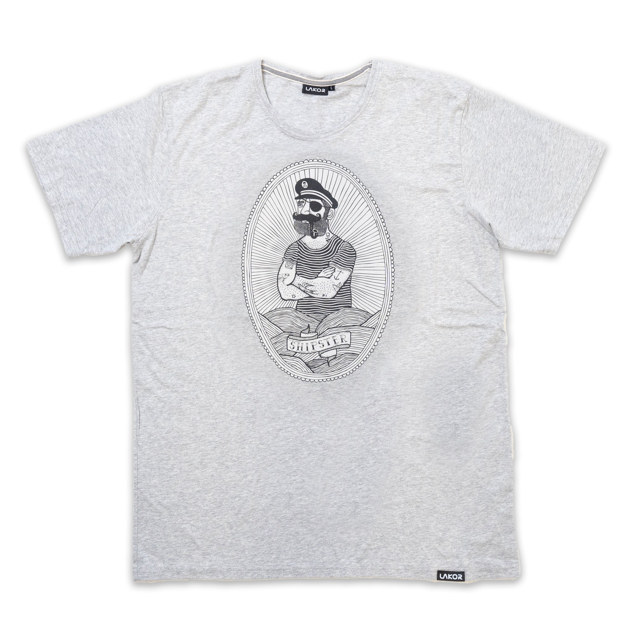 Framed Legend T-shirt (Light Grey)