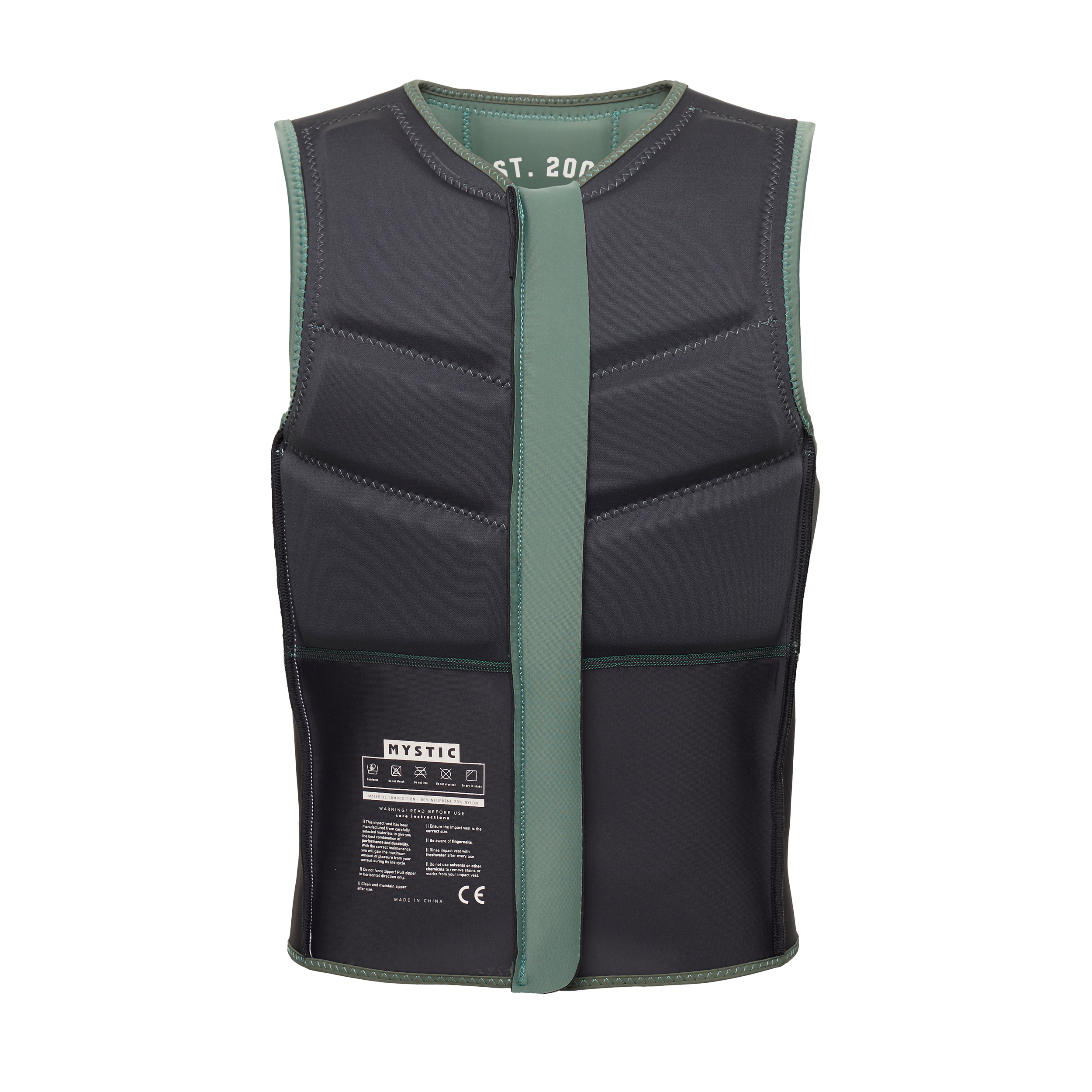 Star Impact Vest Fzip - Dark Olive