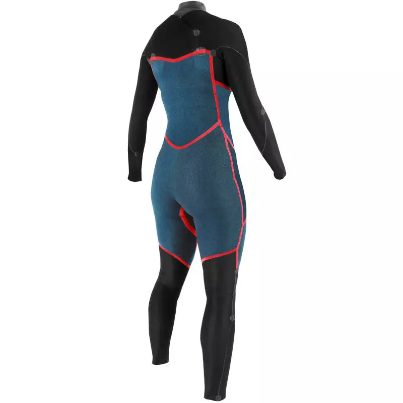 Sooruz Fullsuit DIVINE 4/3 FRONT-Zip OYSTERPRENE Blue Wetsuit