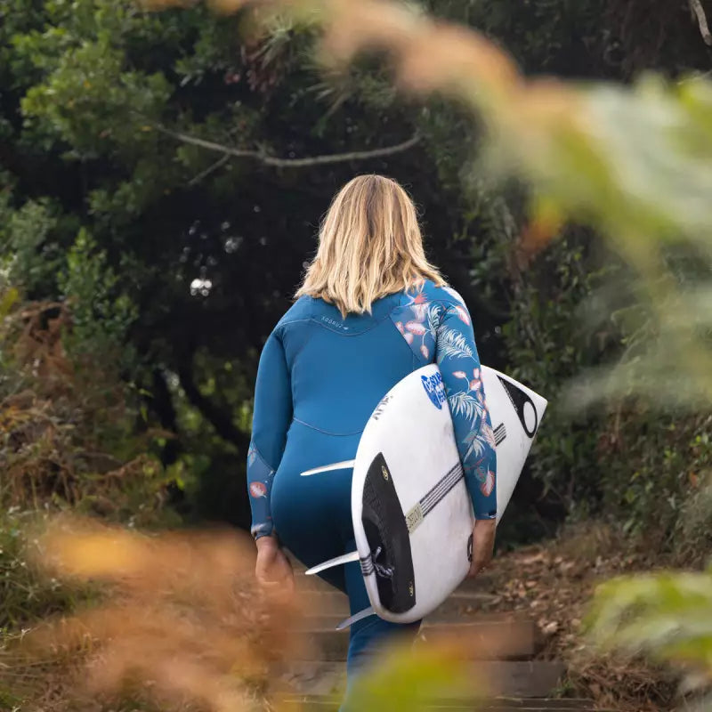 Sooruz Fullsuit DIVINE 4/3 FRONT-Zip OYSTERPRENE Blue Wetsuit