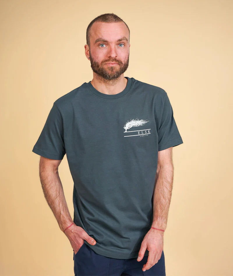 Strong Wind Ch gebürstetes Herren-T-Shirt