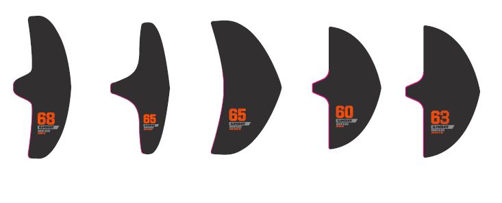 Hover Glide Space Skate Wing 65cm Neoprene Cover